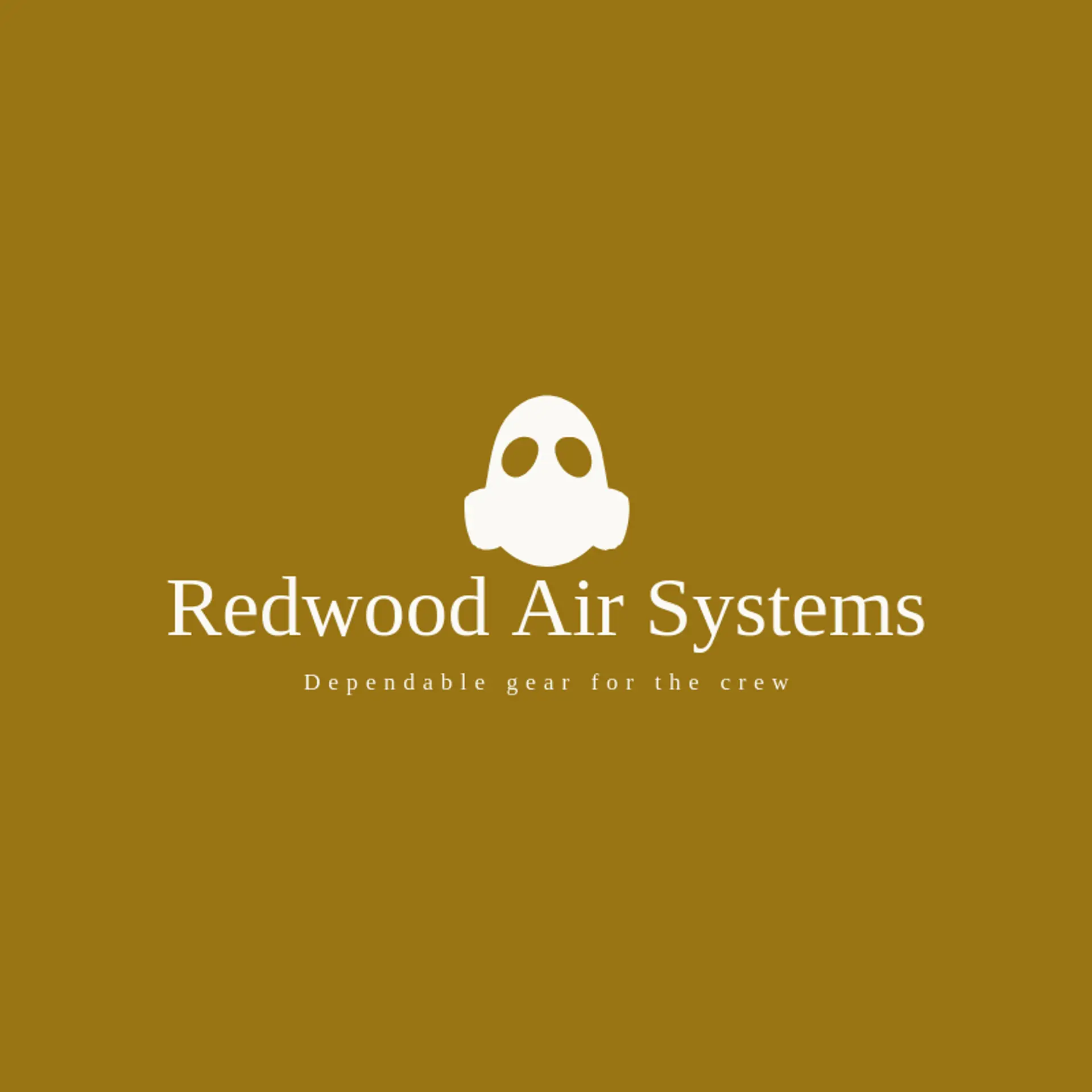 Redwood Air Systems logo for gas mask