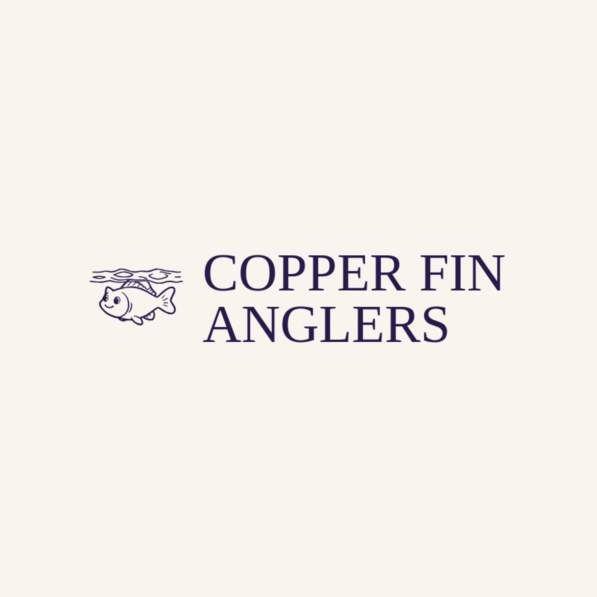 Copper Fin Anglers logo for catfish