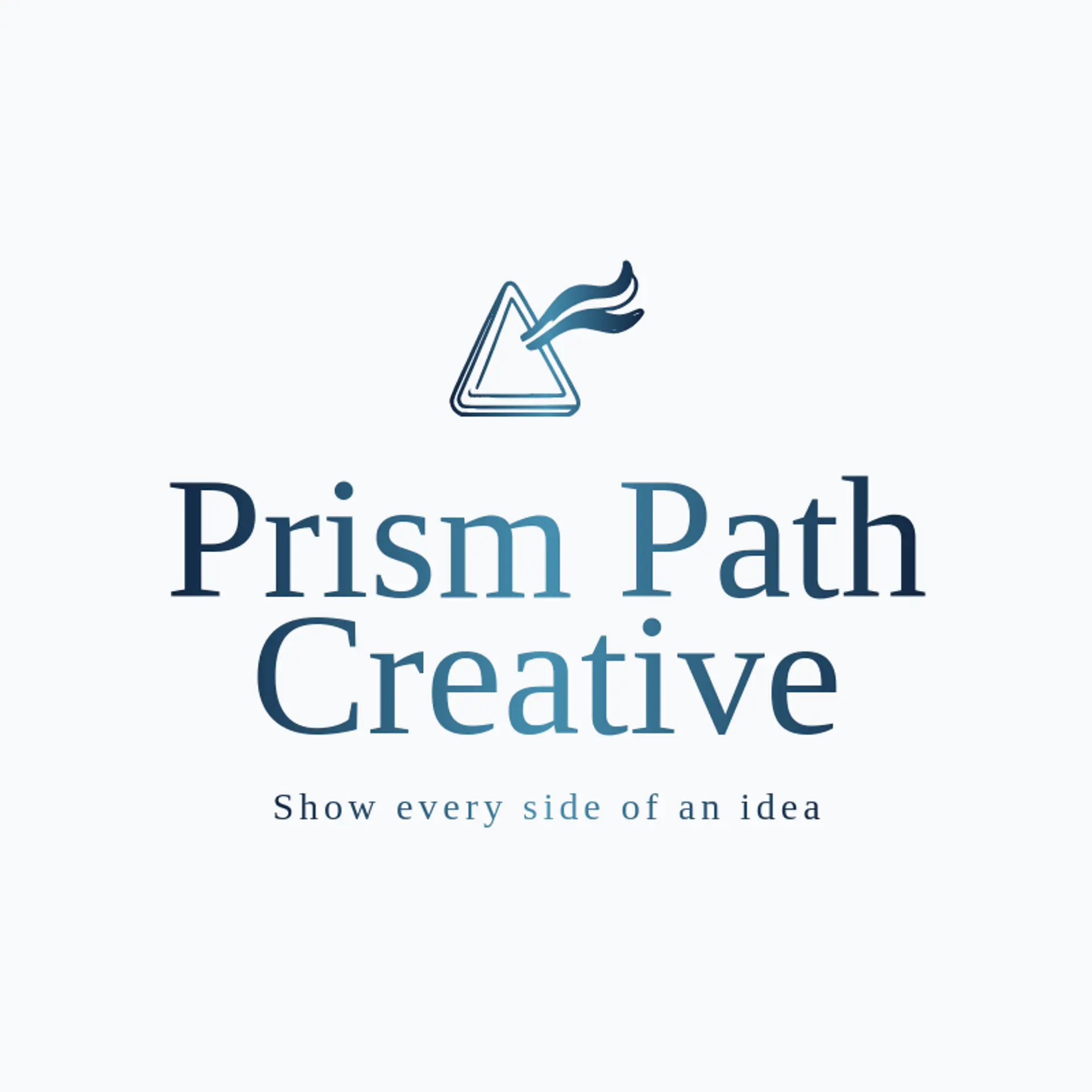 Prism Path Creative logo for advertising