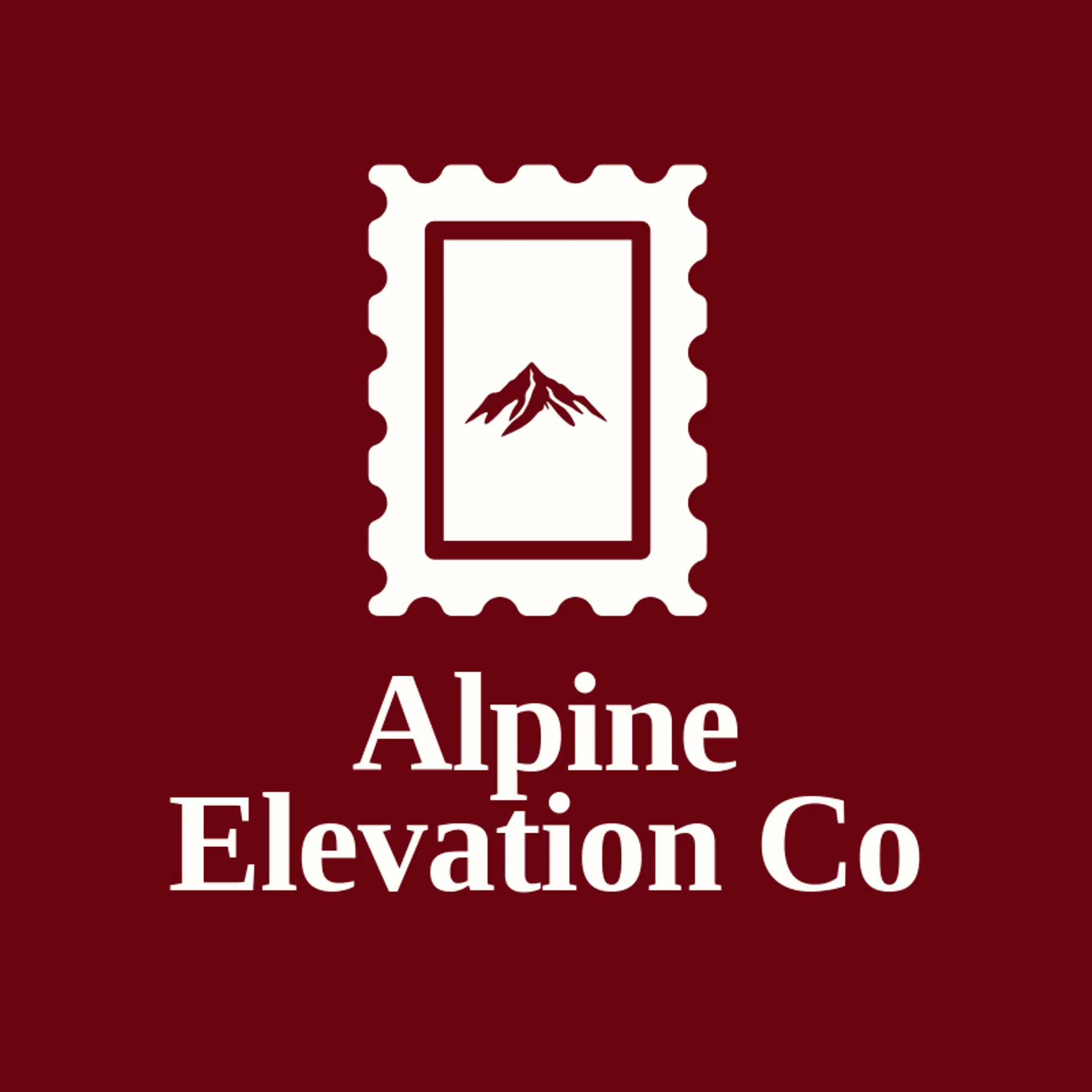 Alpine Elevation Co logo for alpine