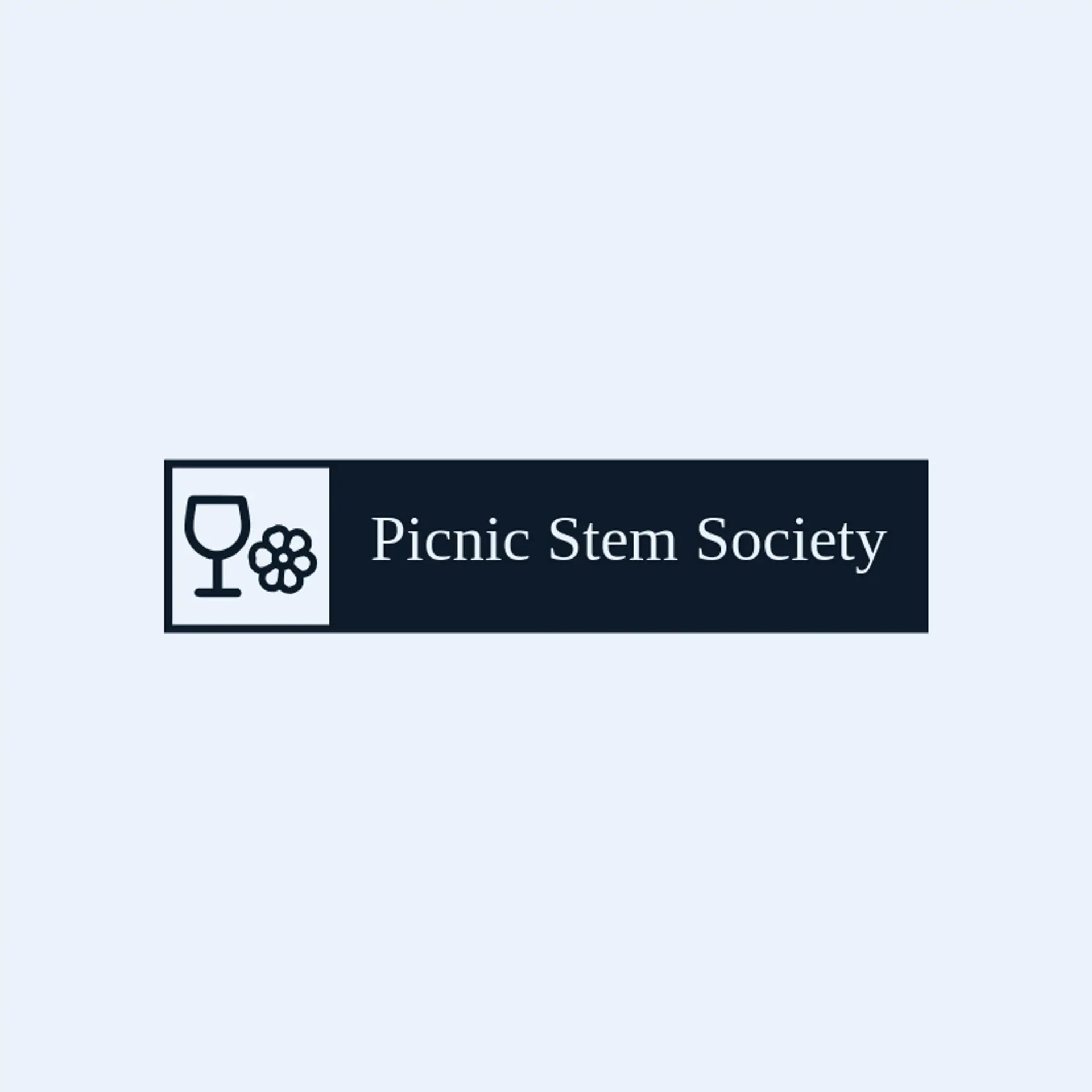 Picnic Stem Society logo for wine glass