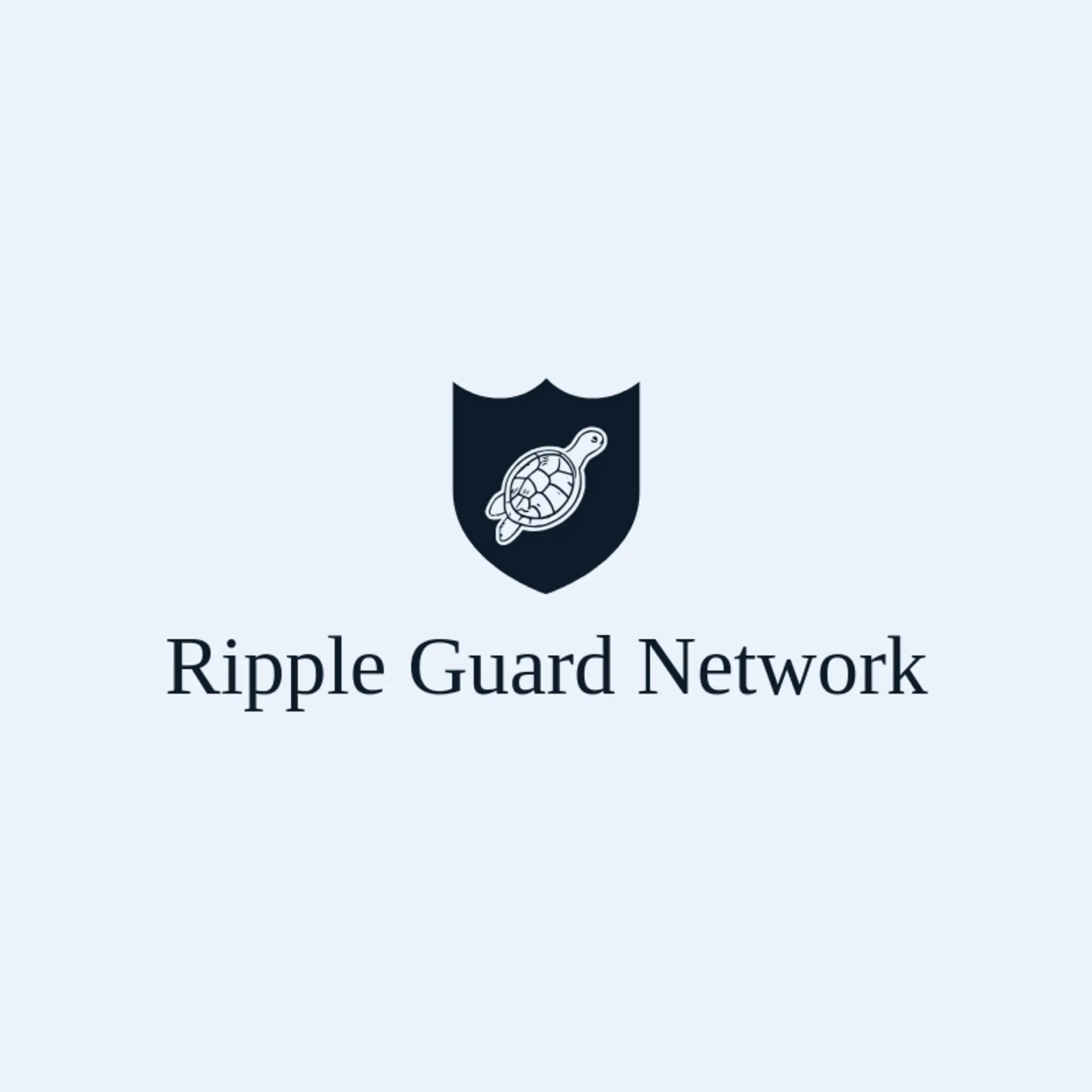 Ripple Guard Network logo for sea turtle