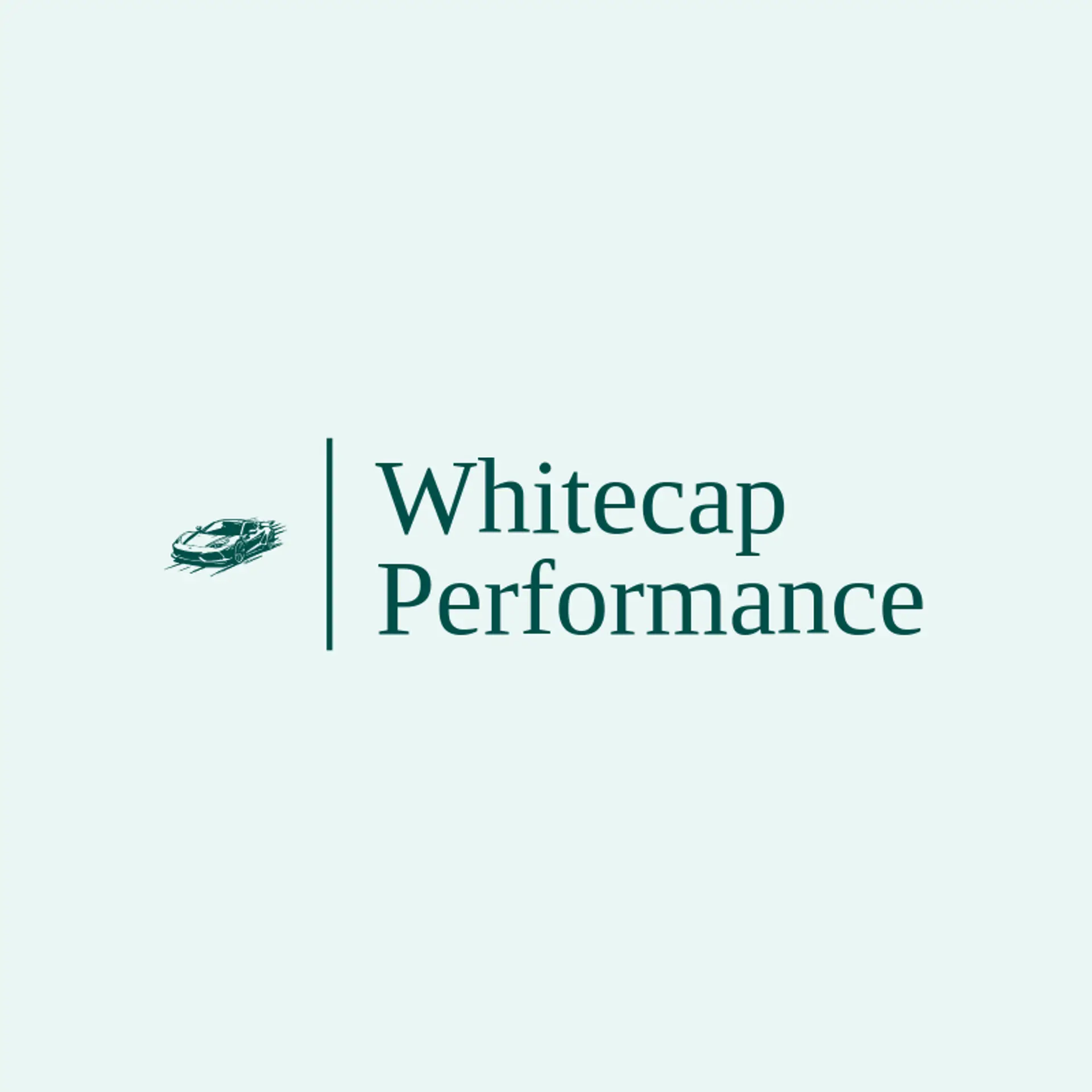 Whitecap Performance logo for sports car