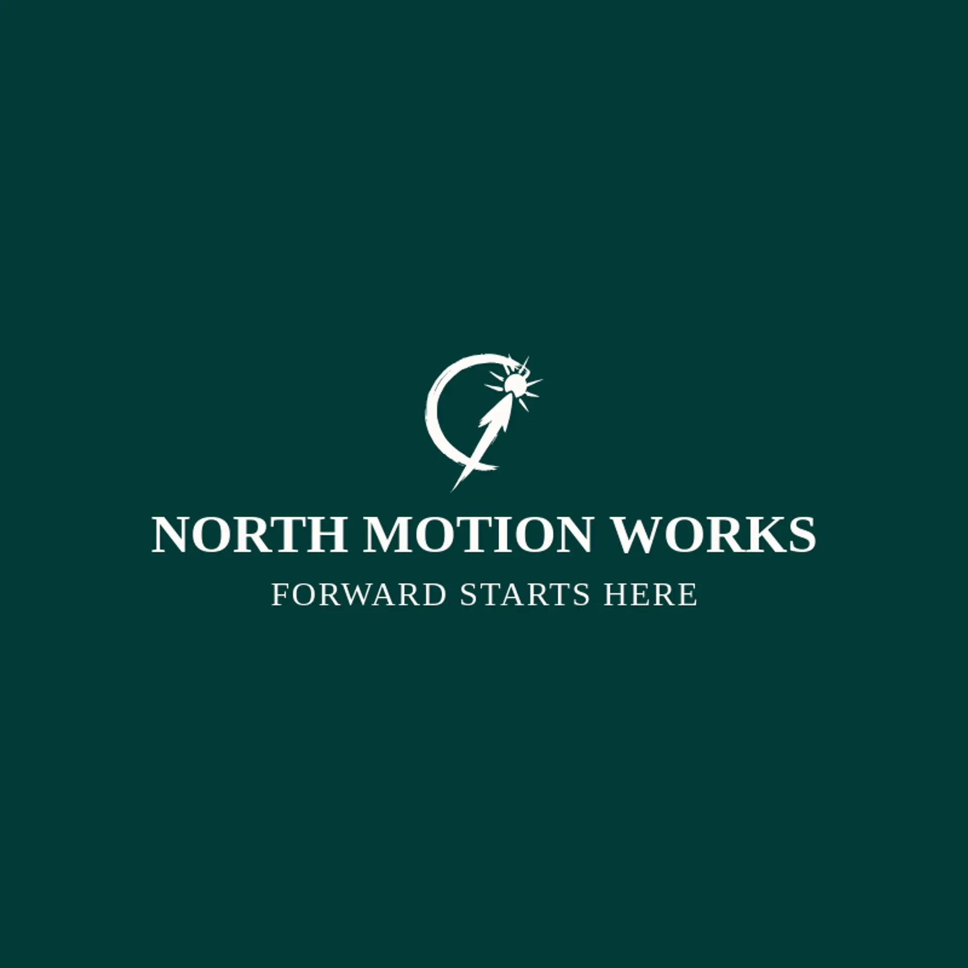 North Motion Works logo for motion