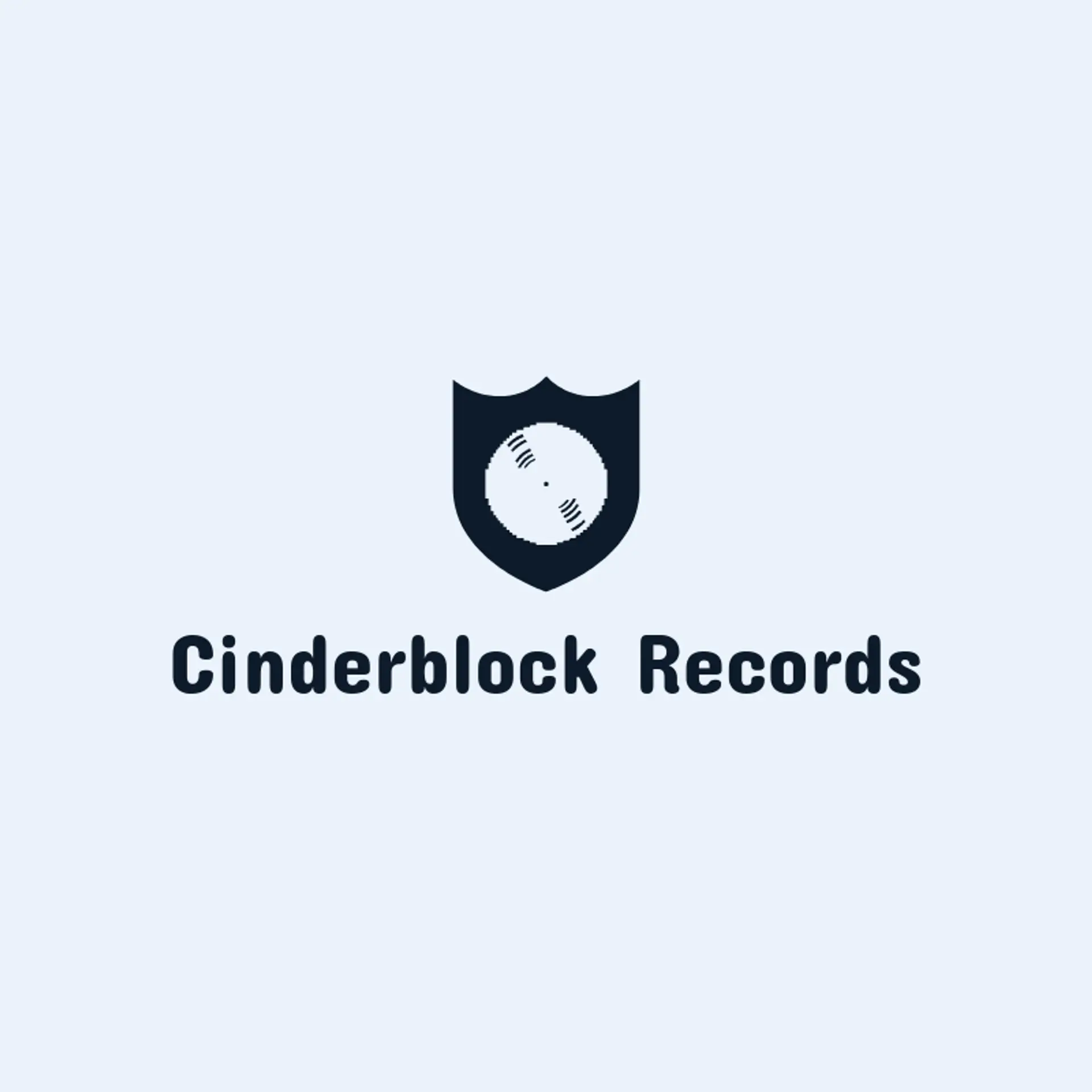 Cinderblock Records logo for record