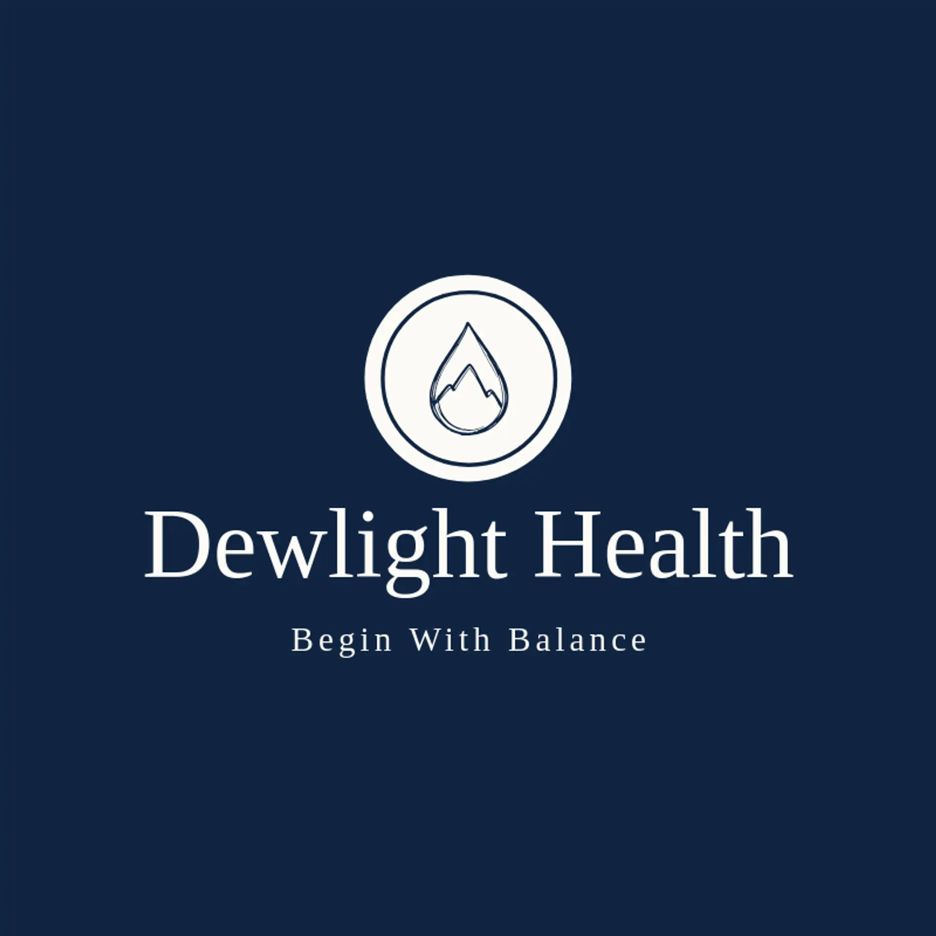 Dewlight Health logo for wellness