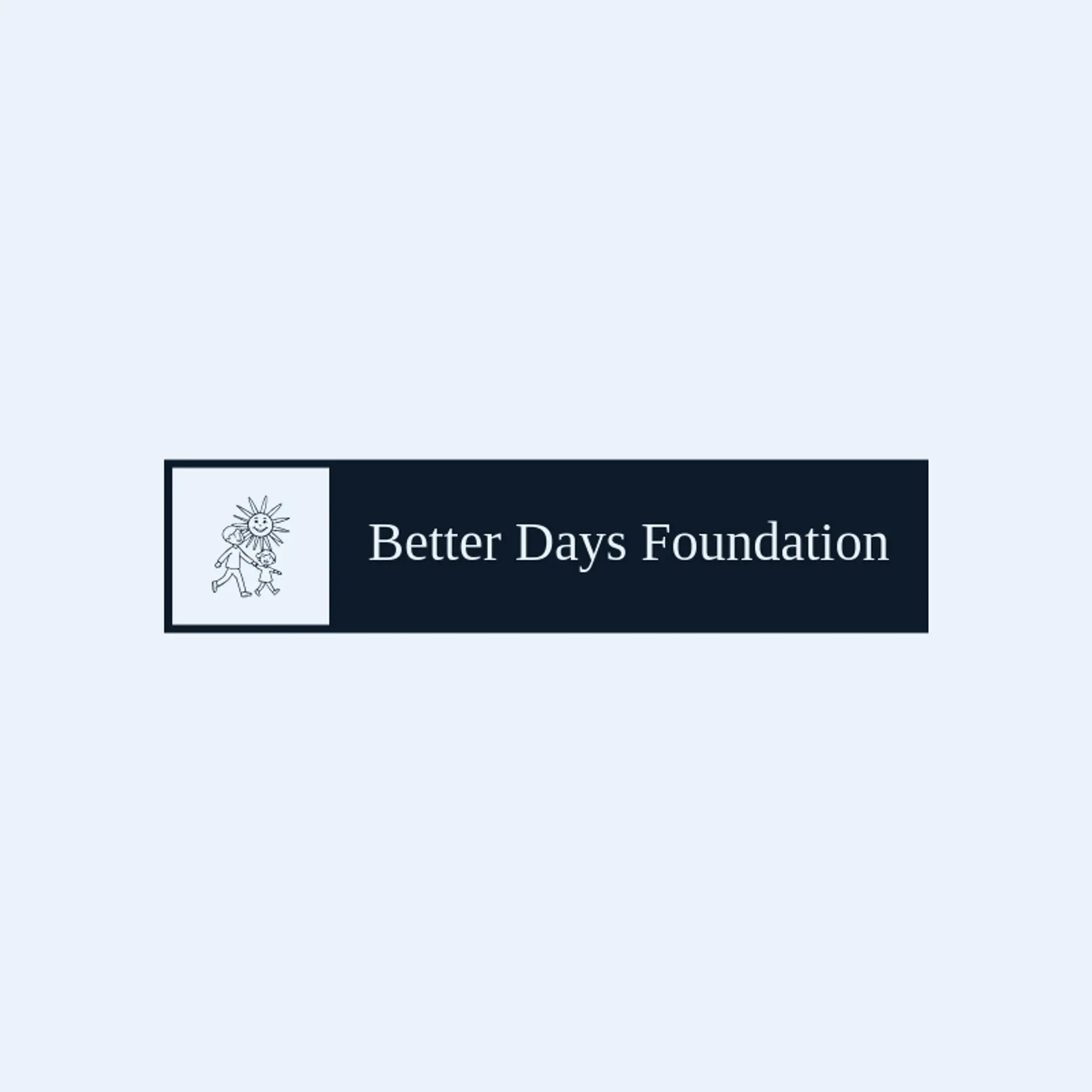 Better Days Foundation logo for humanity