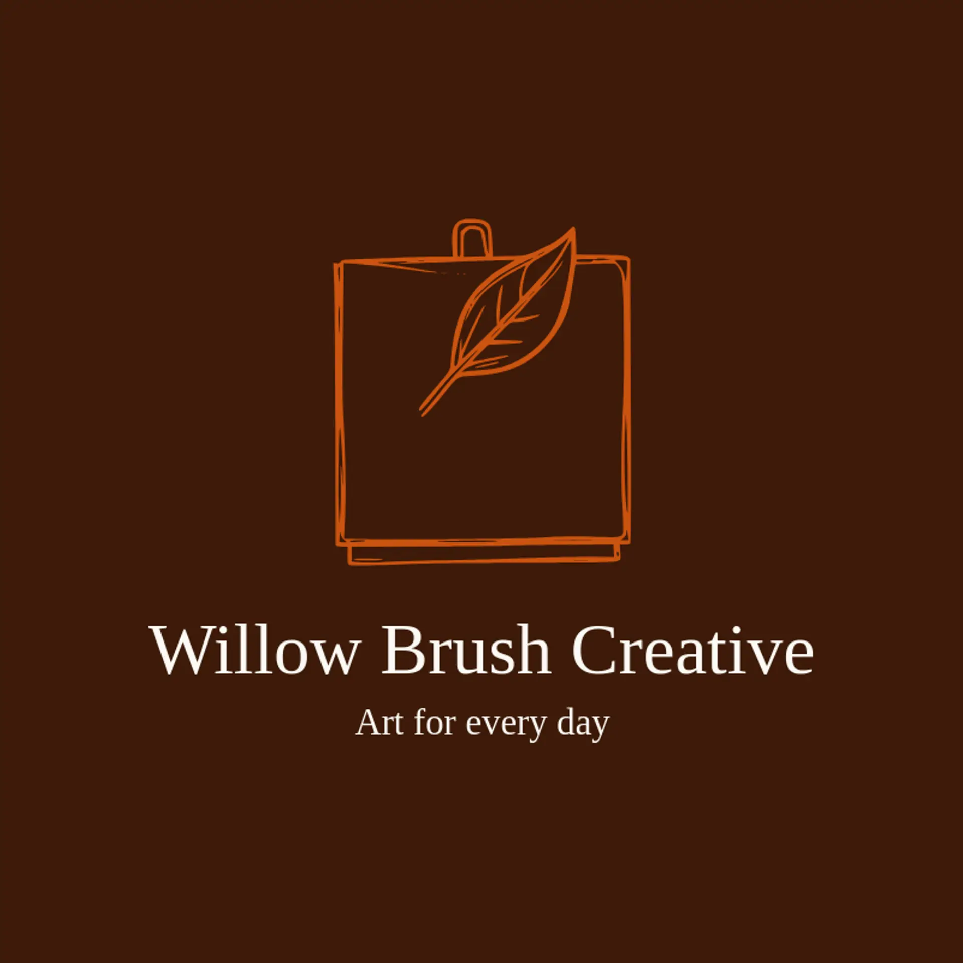 Willow Brush Creative logo for canvas