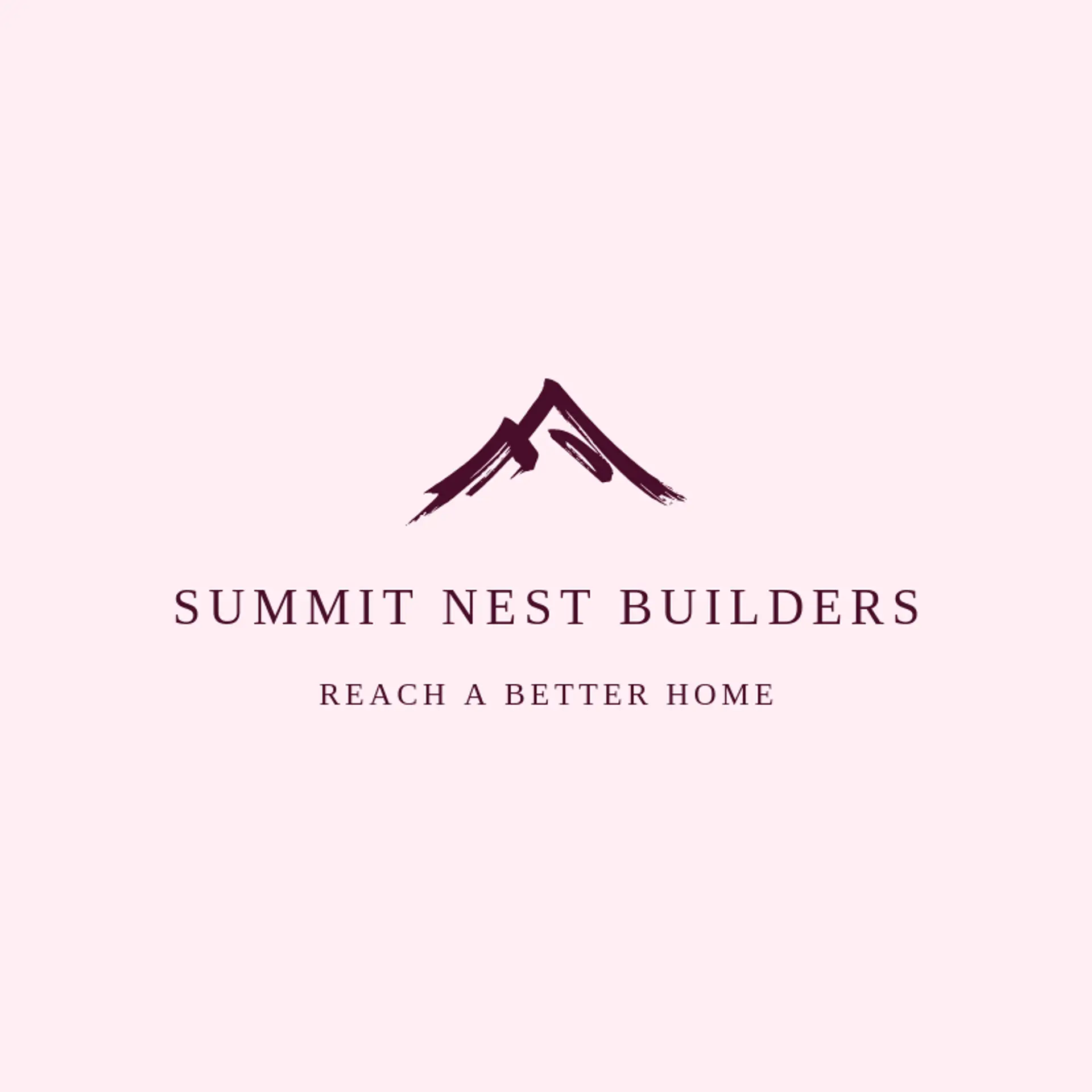 Summit Nest Builders logo for home builder