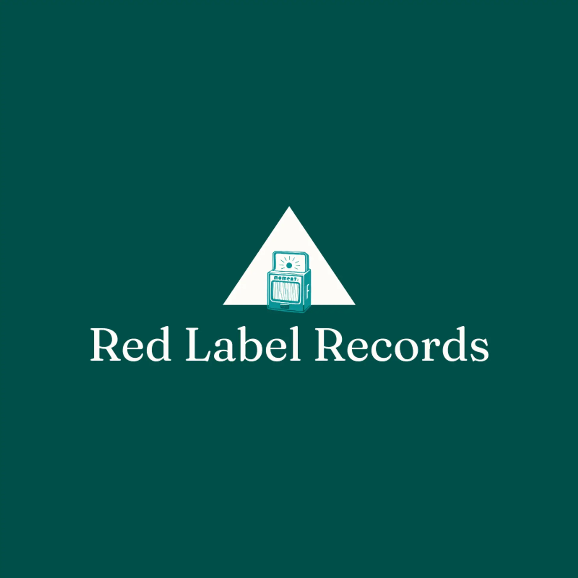 Red Label Records logo for record