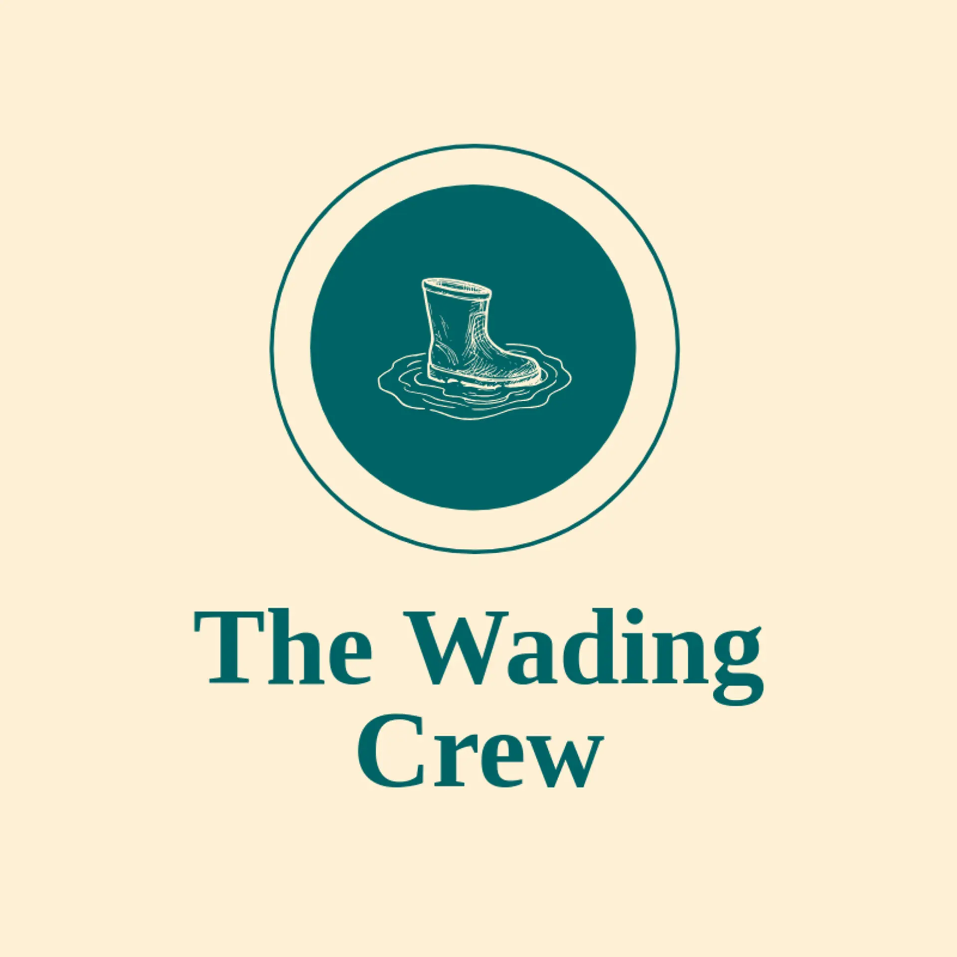 The Wading Crew logo for fly fishing