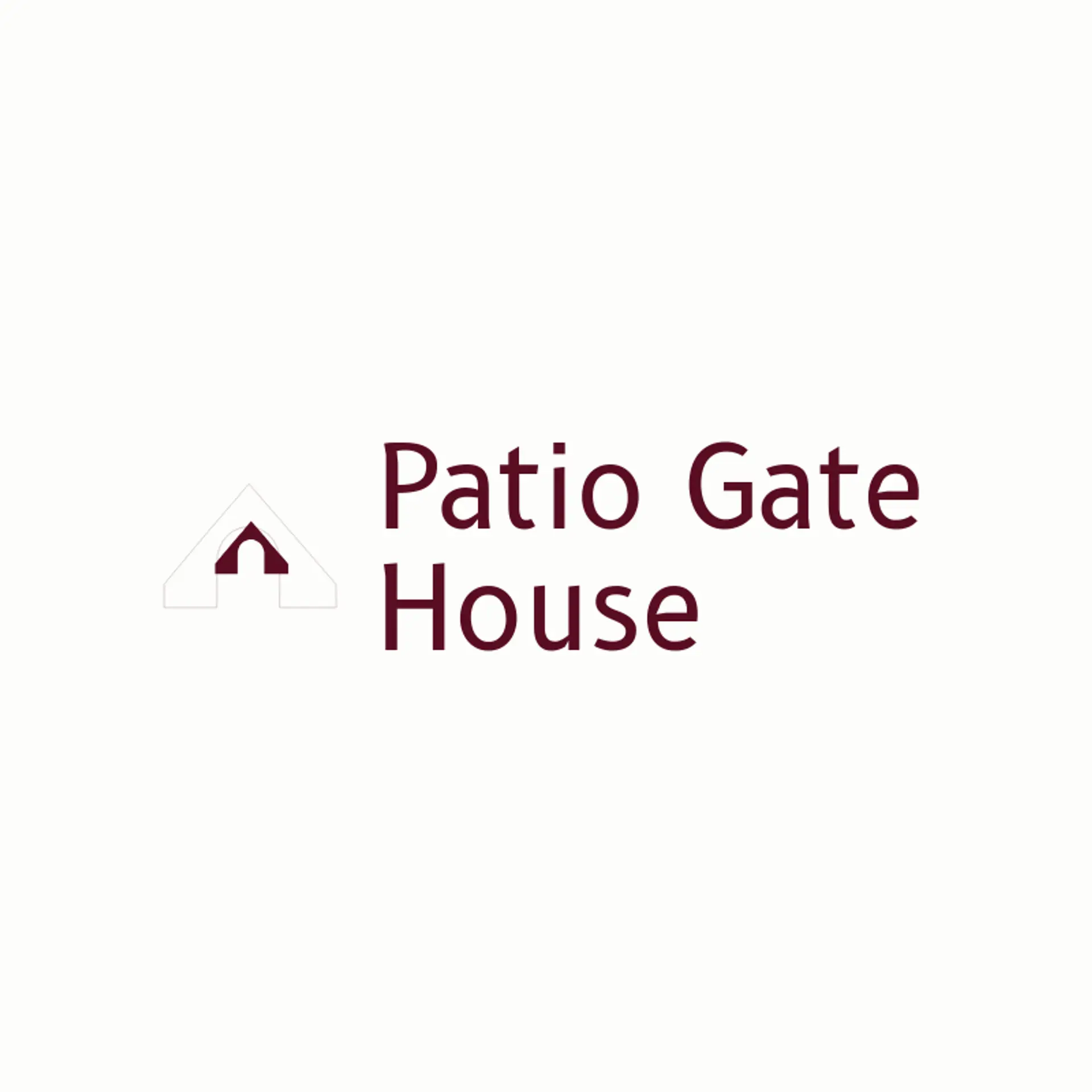 Patio Gate House logo for spanish