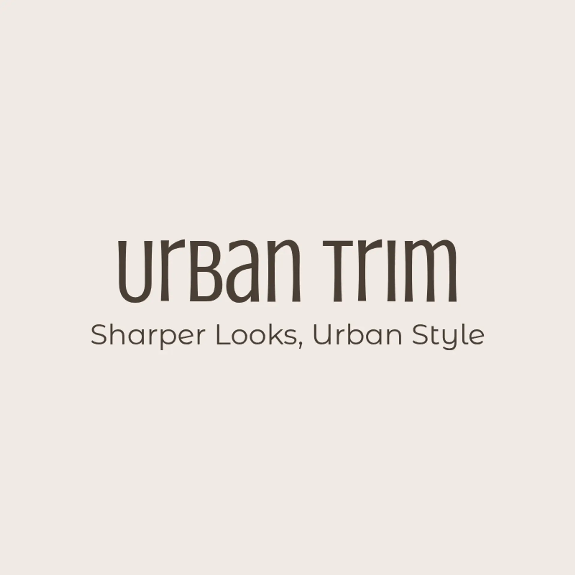 Urban Trim logo for barber