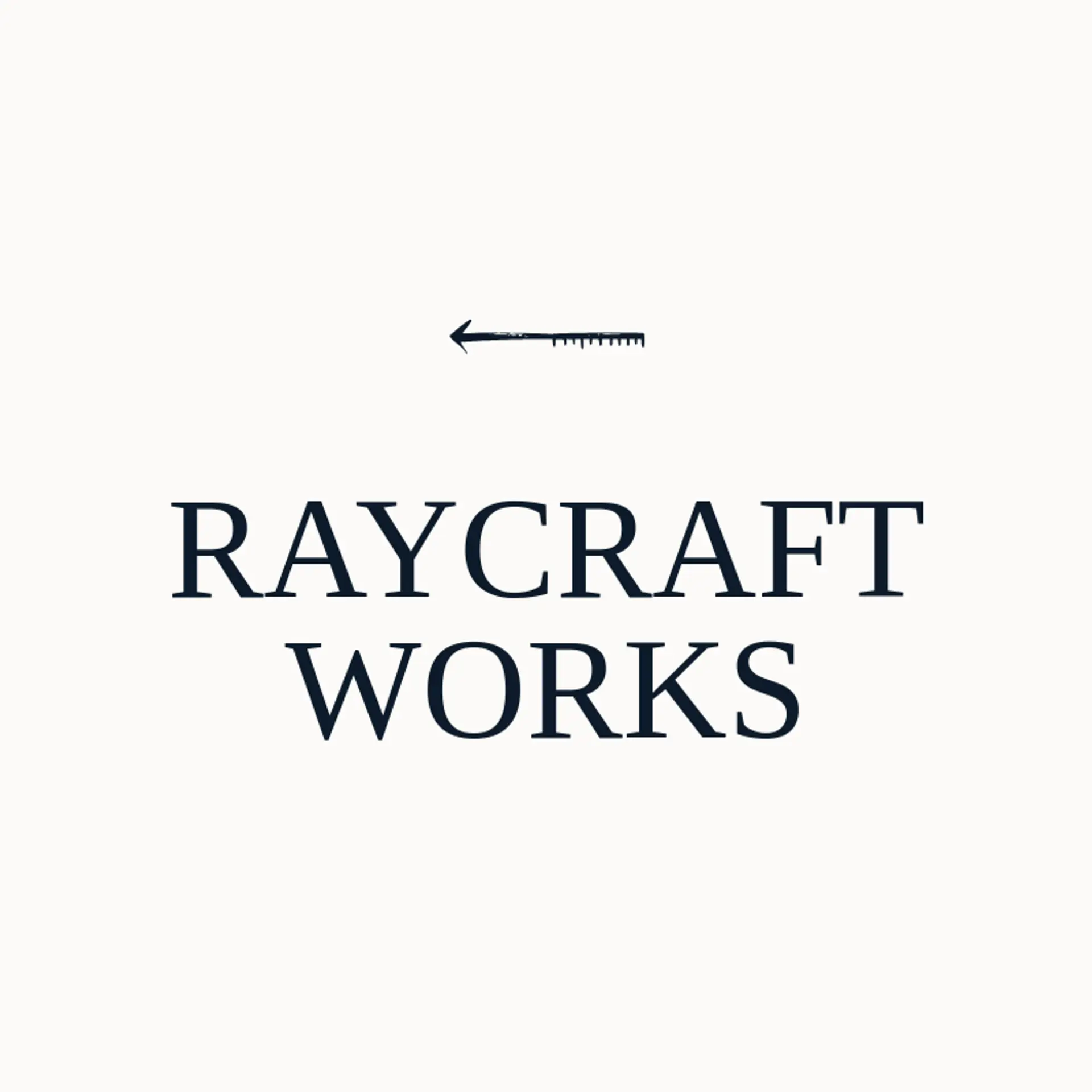Raycraft Works logo for laser