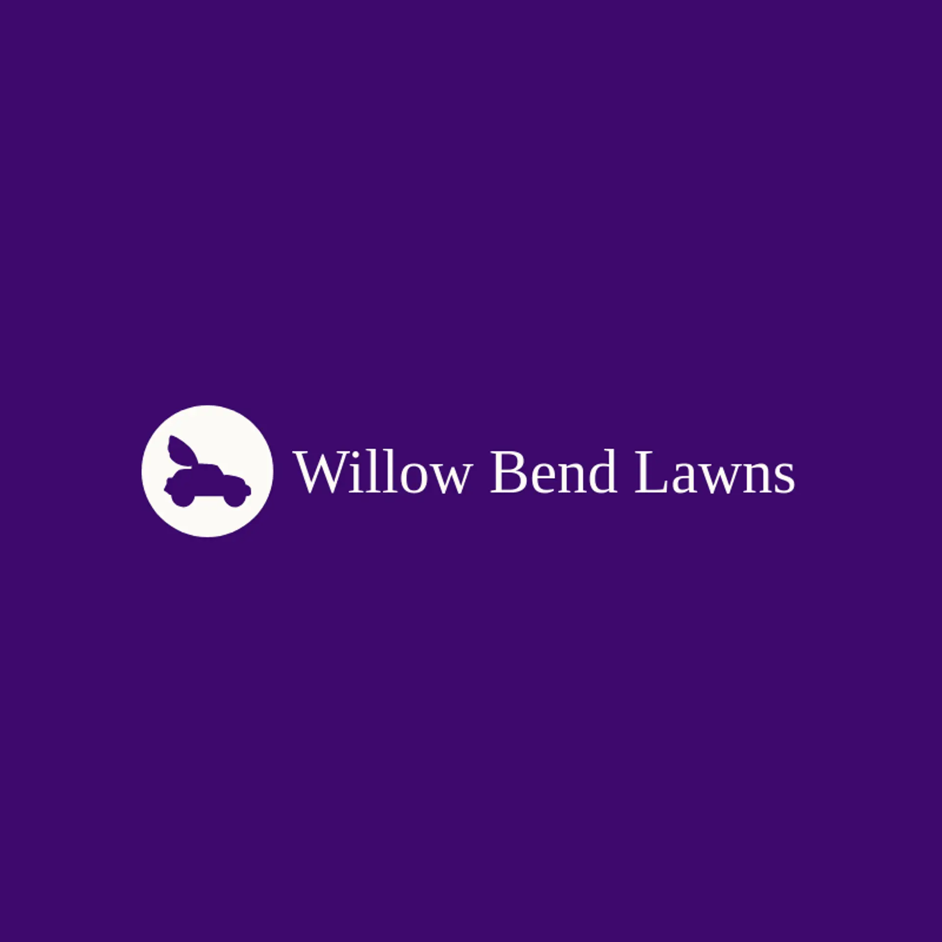 Willow Bend Lawns logo for lawncare