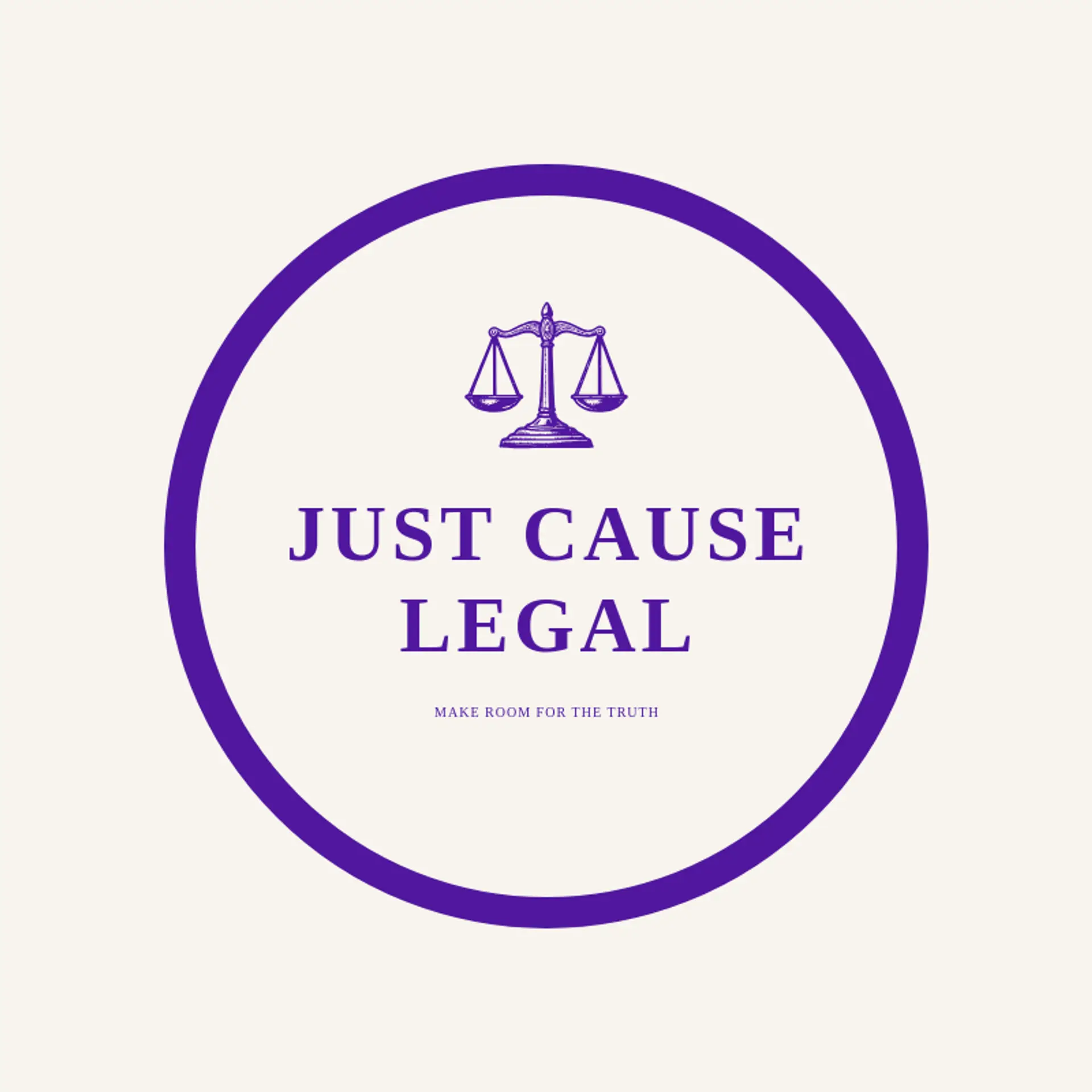 Just Cause Legal logo for crime
