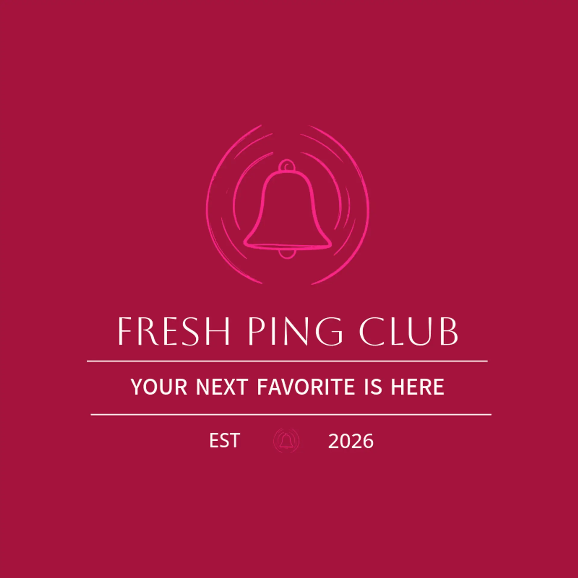 Fresh Ping Club logo for channel