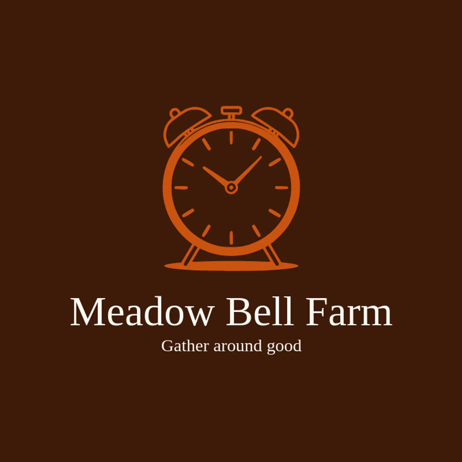 Meadow Bell Farm logo for bell