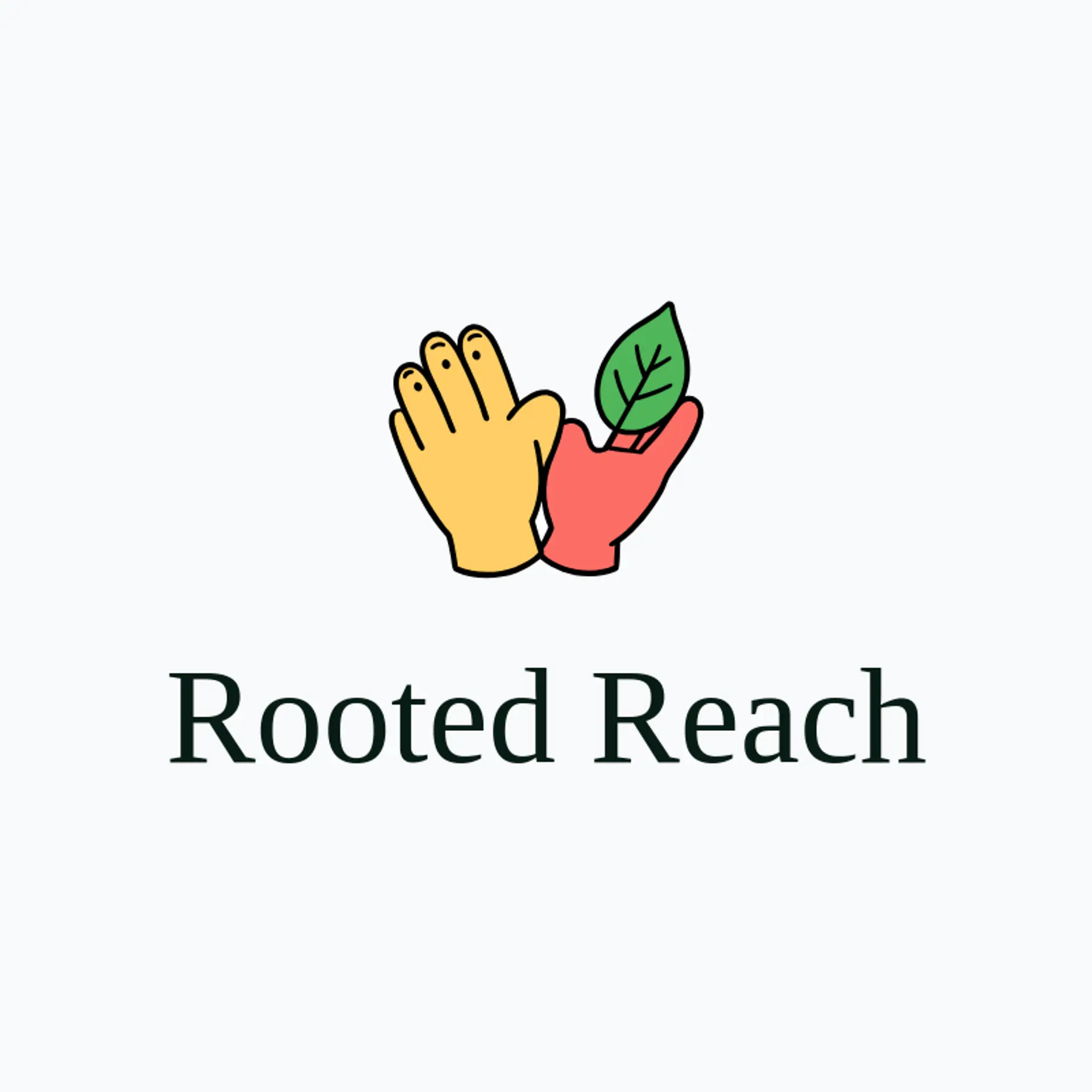 Rooted Reach logo for social work