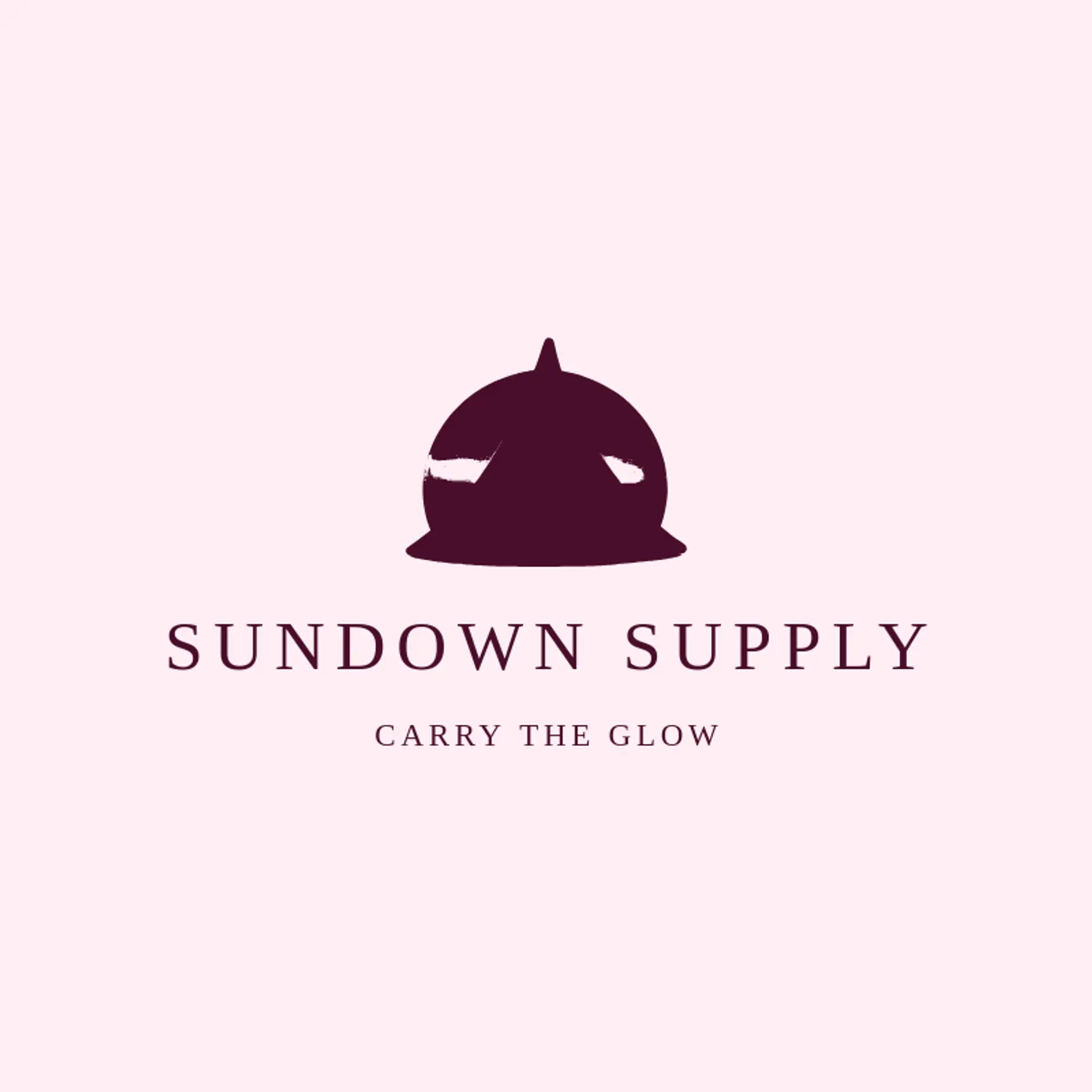 Sundown Supply logo for sunset
