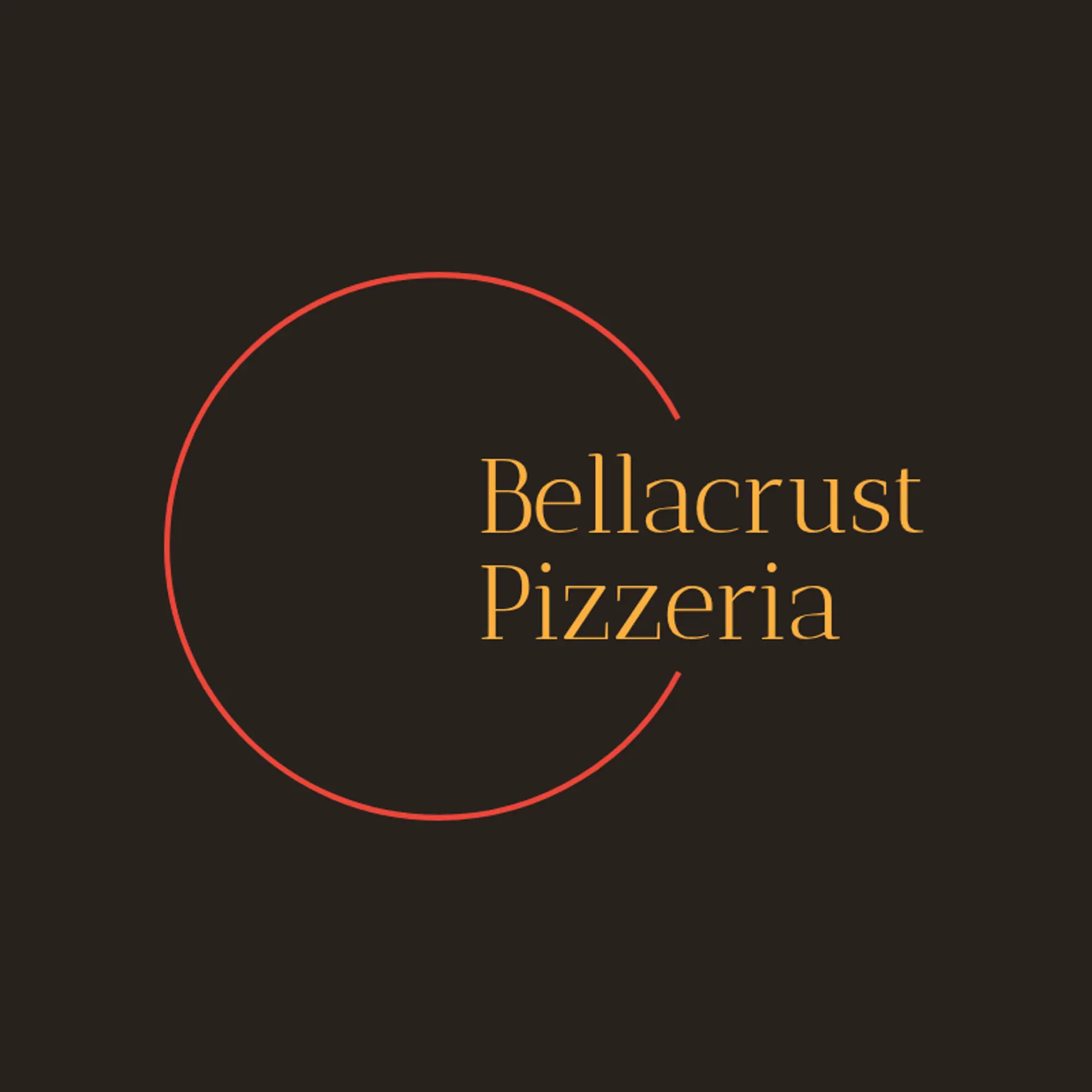 Urban Slice logo for pizza restaurant