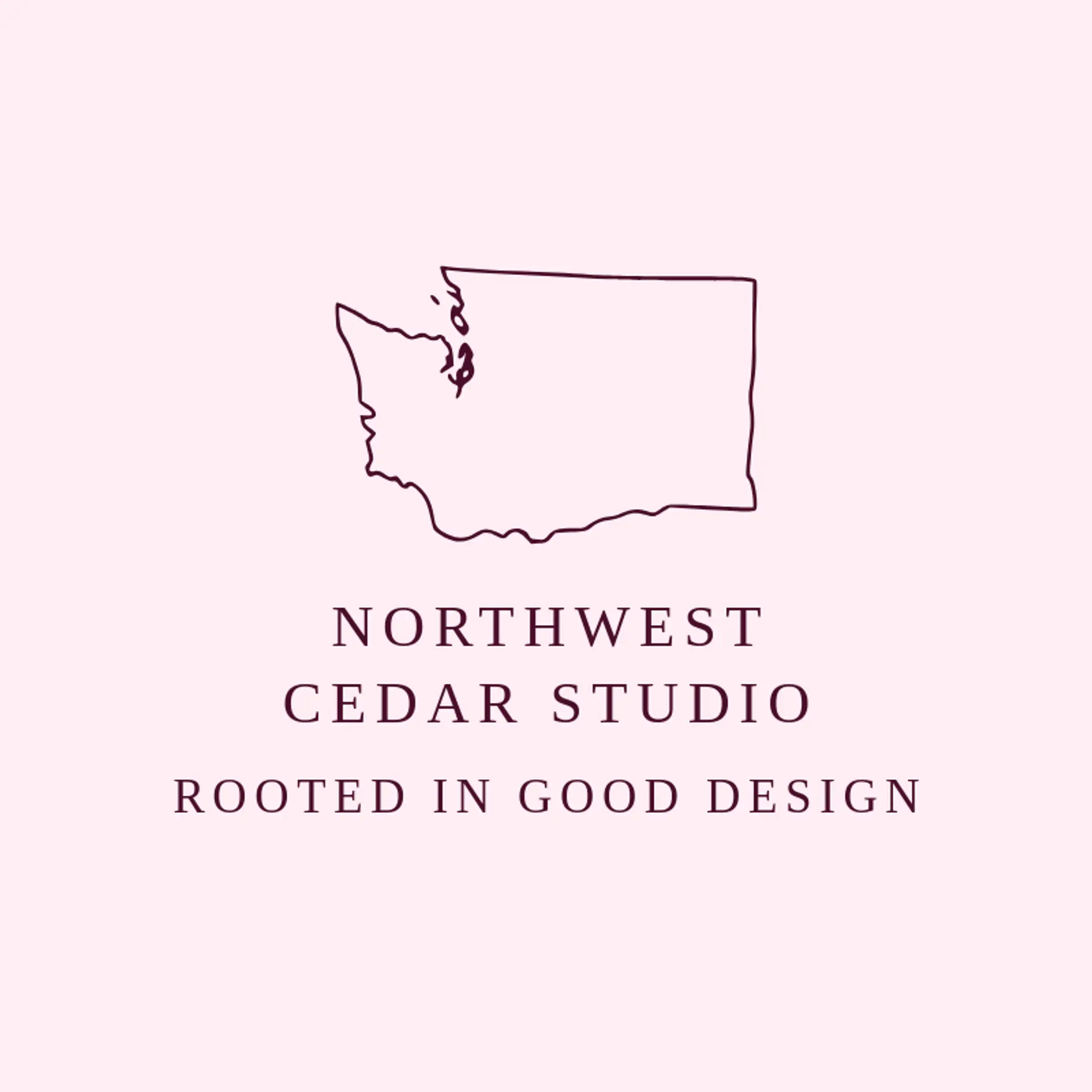 Northwest Cedar Studio logo for washington