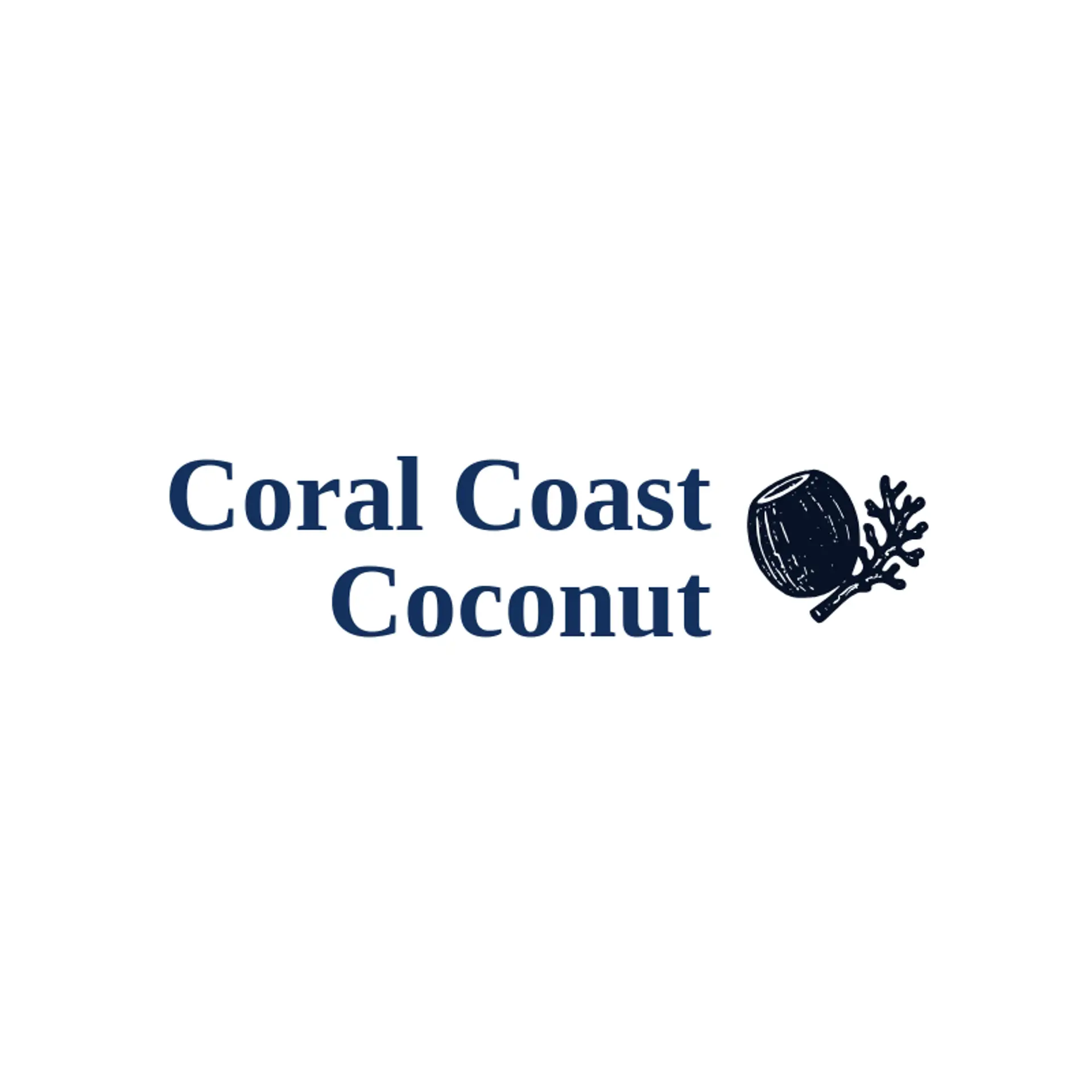 Coral Coast Coconut logo for coconut