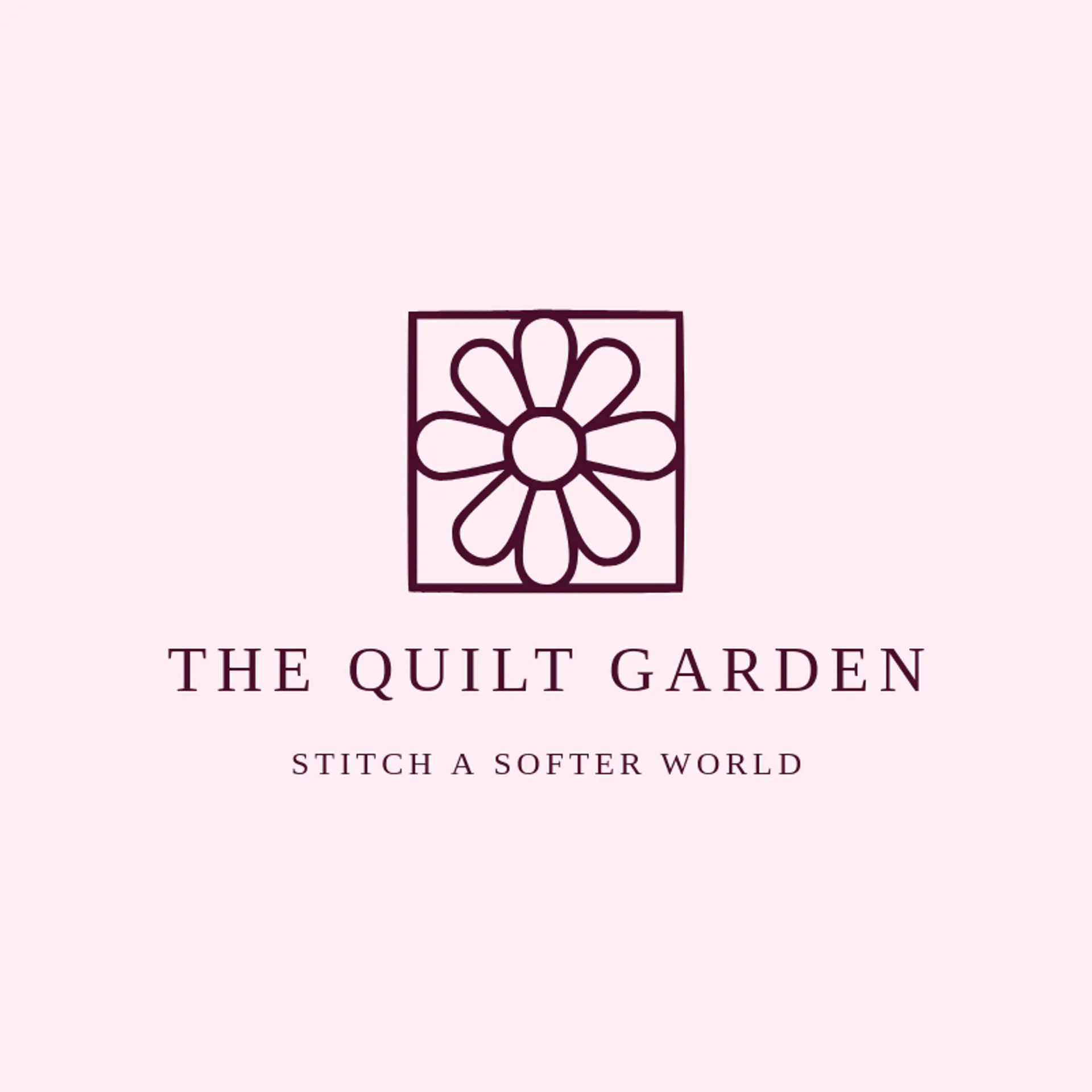 The Quilt Garden logo for sewing