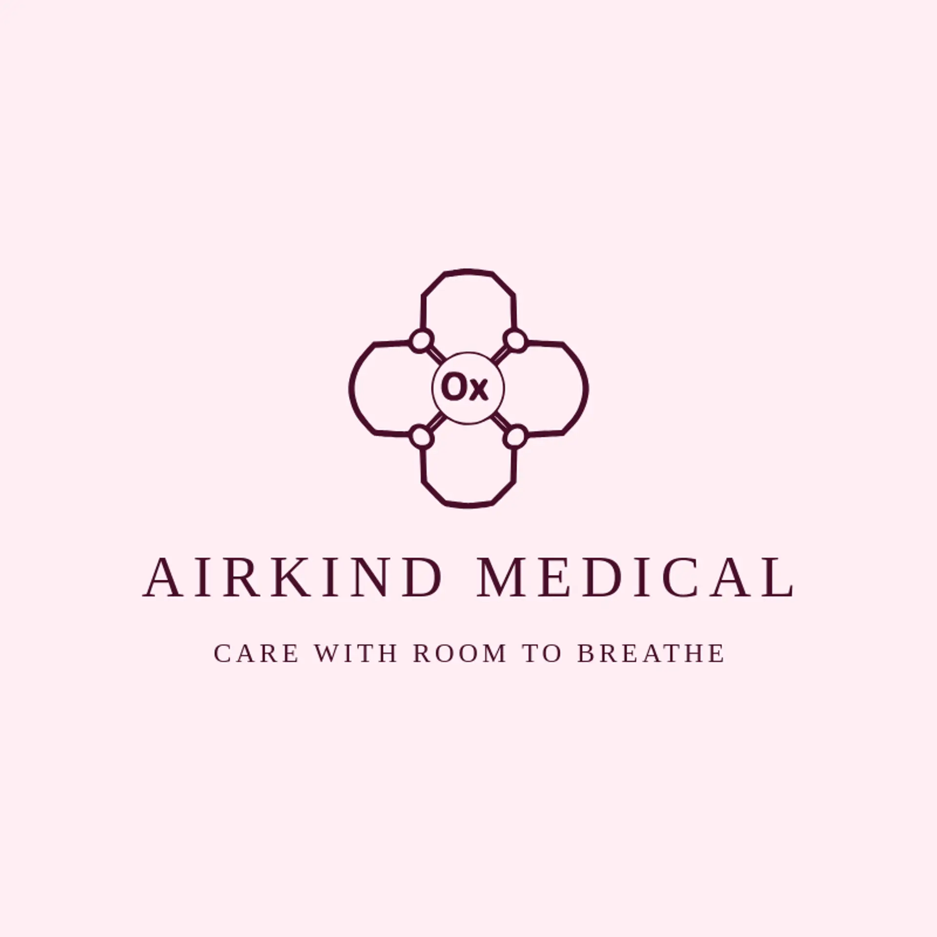 AirKind Medical logo for oxygen