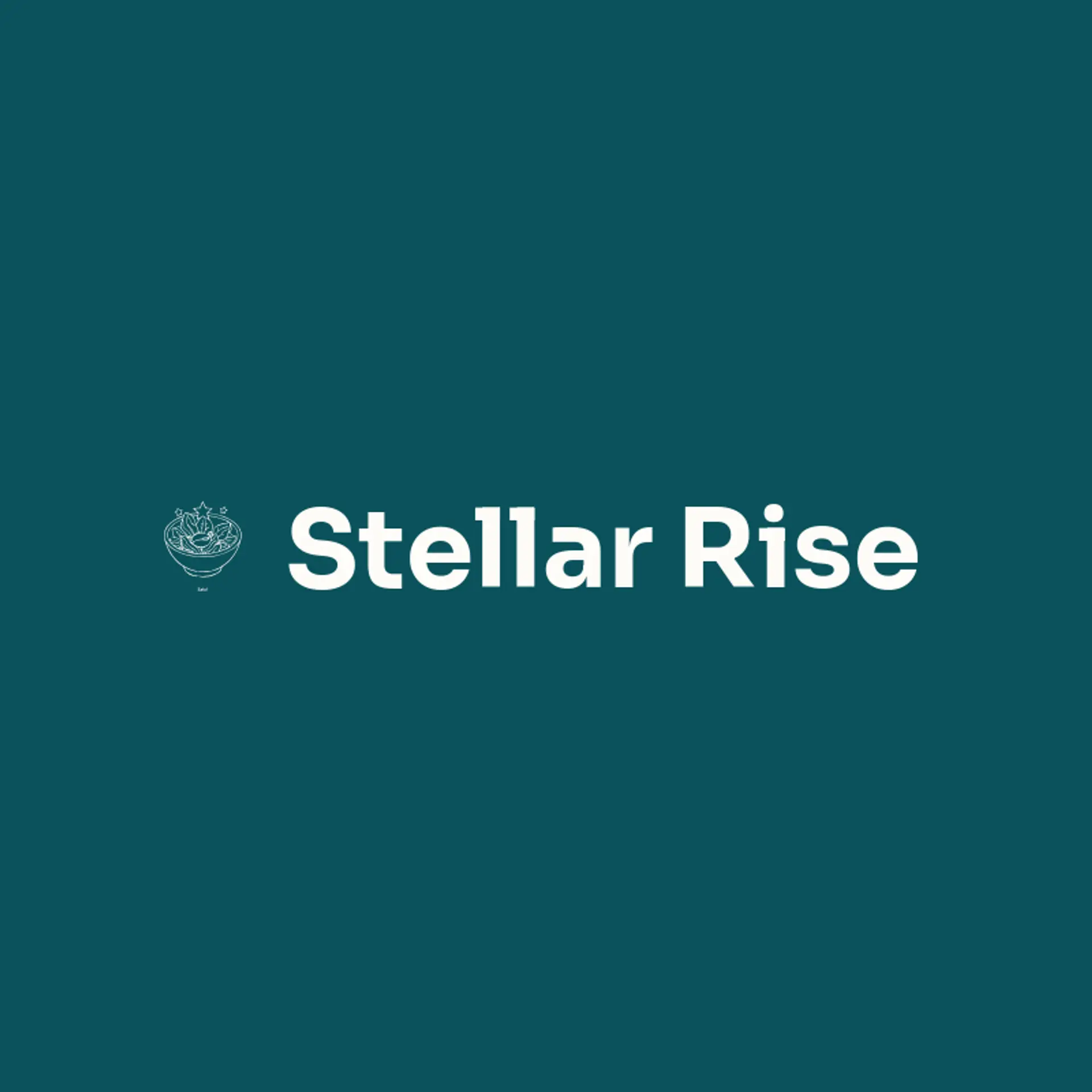 Stellar Rise logo for stars