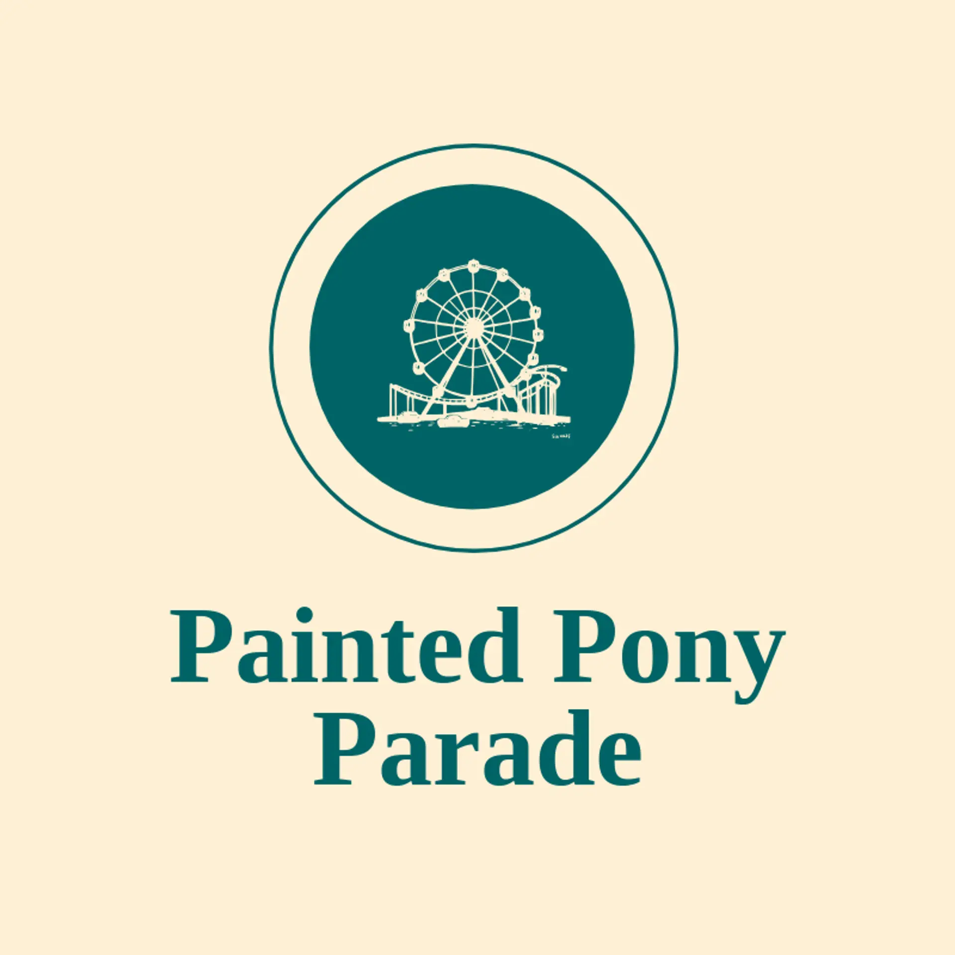 Painted Pony Parade logo for carnival