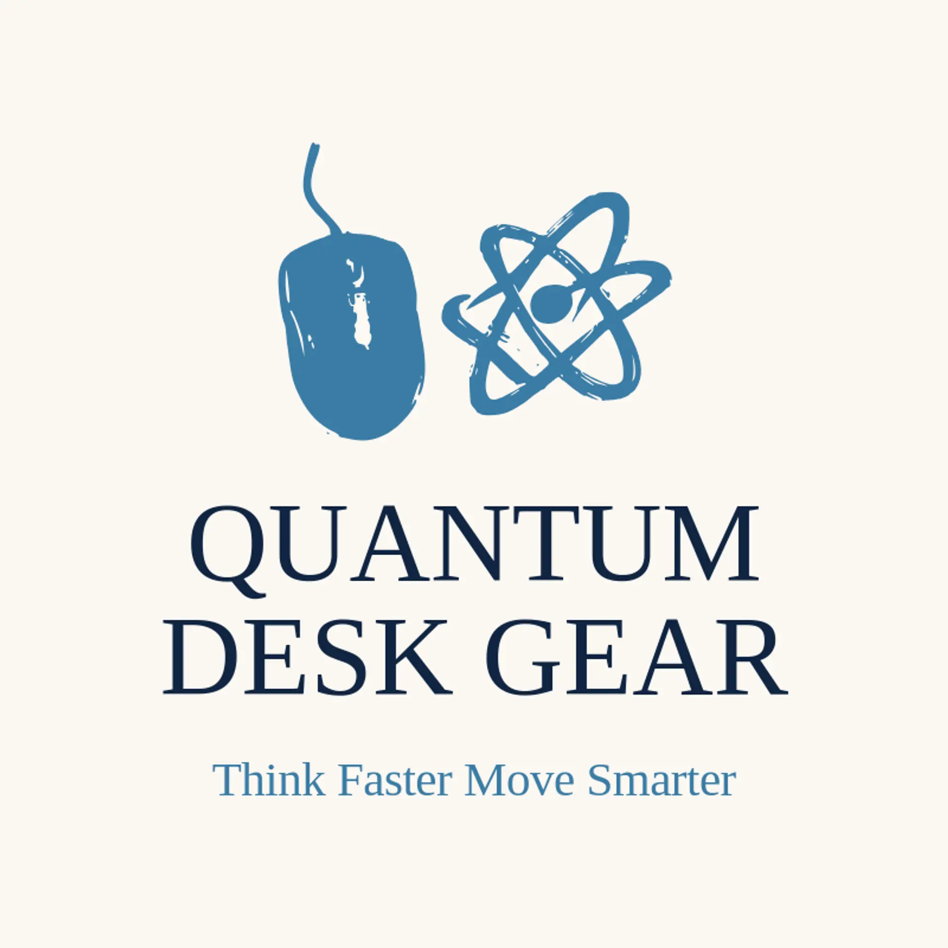 Quantum Desk Gear logo for mouse