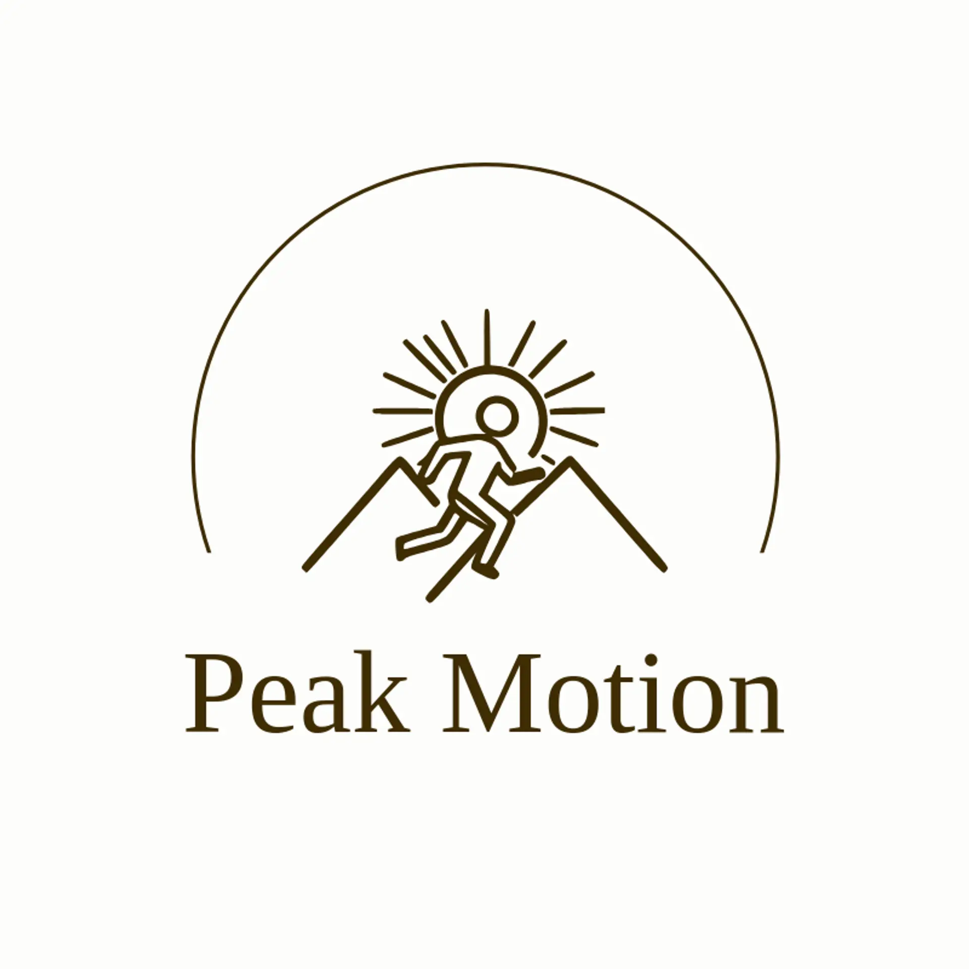 Peak Motion logo for exercise