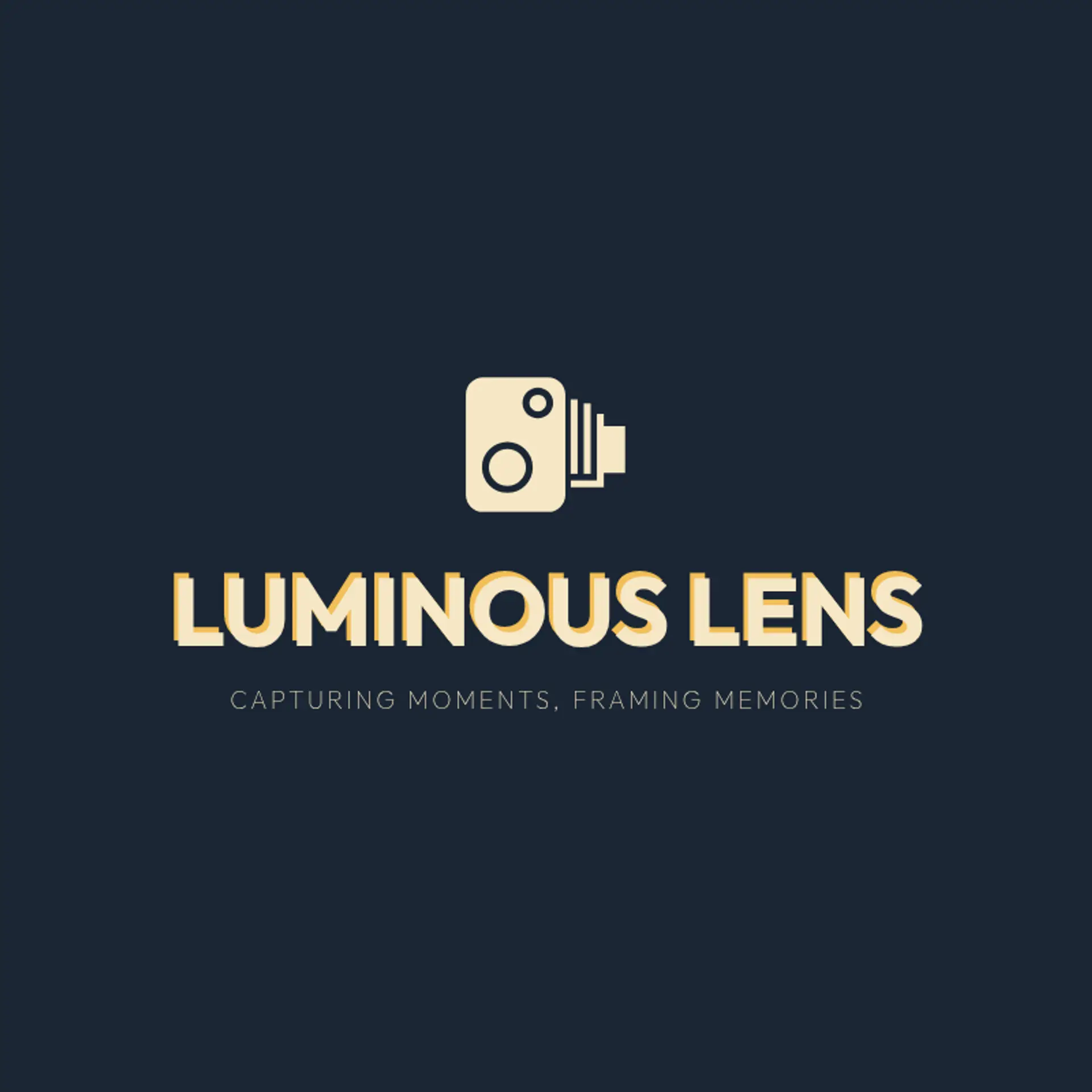 Luminous Lens logo for photography business
