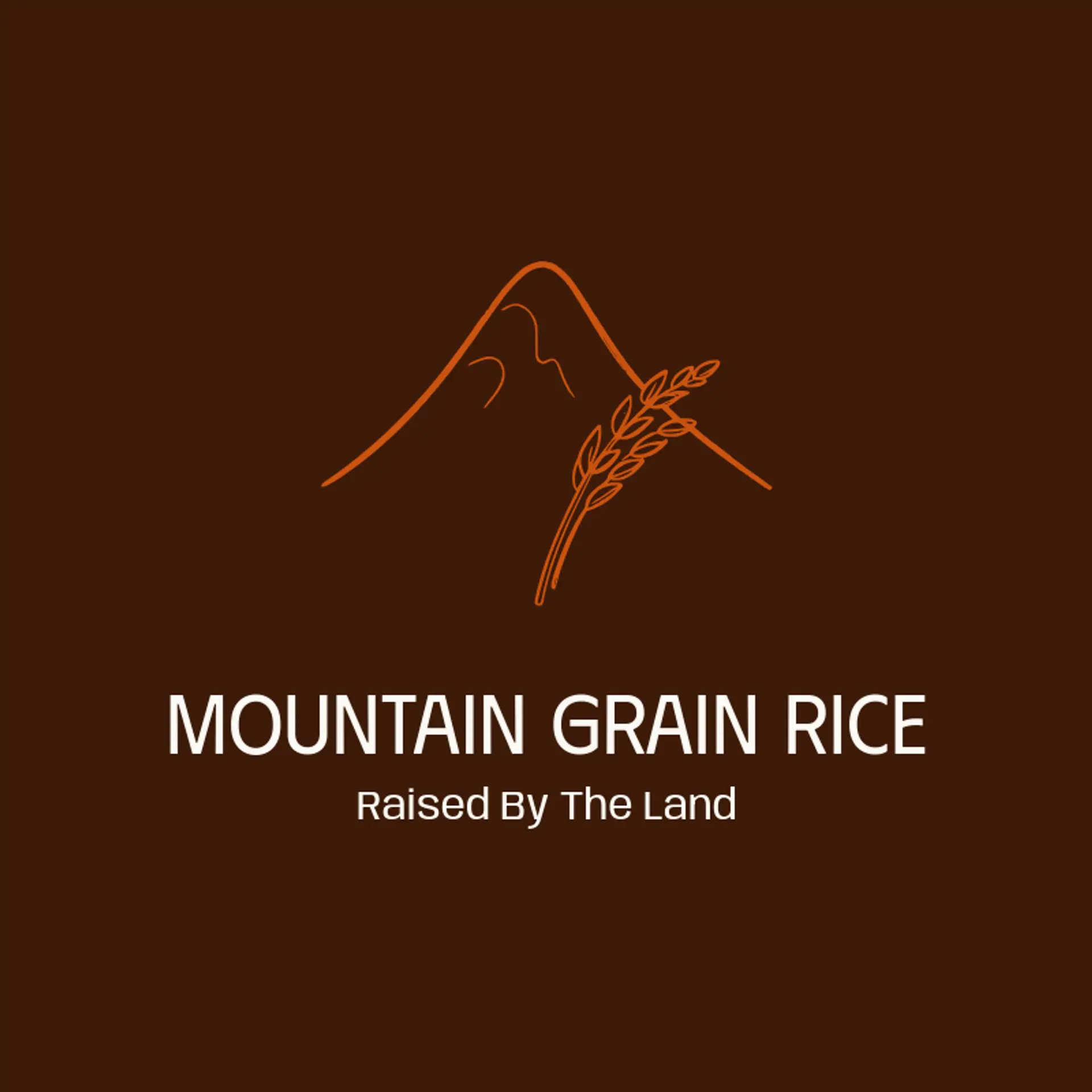 Mountain Grain Rice logo for rice