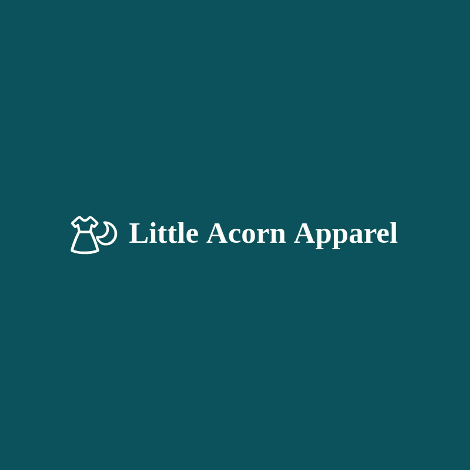 Little Acorn Apparel logo for kids clothing