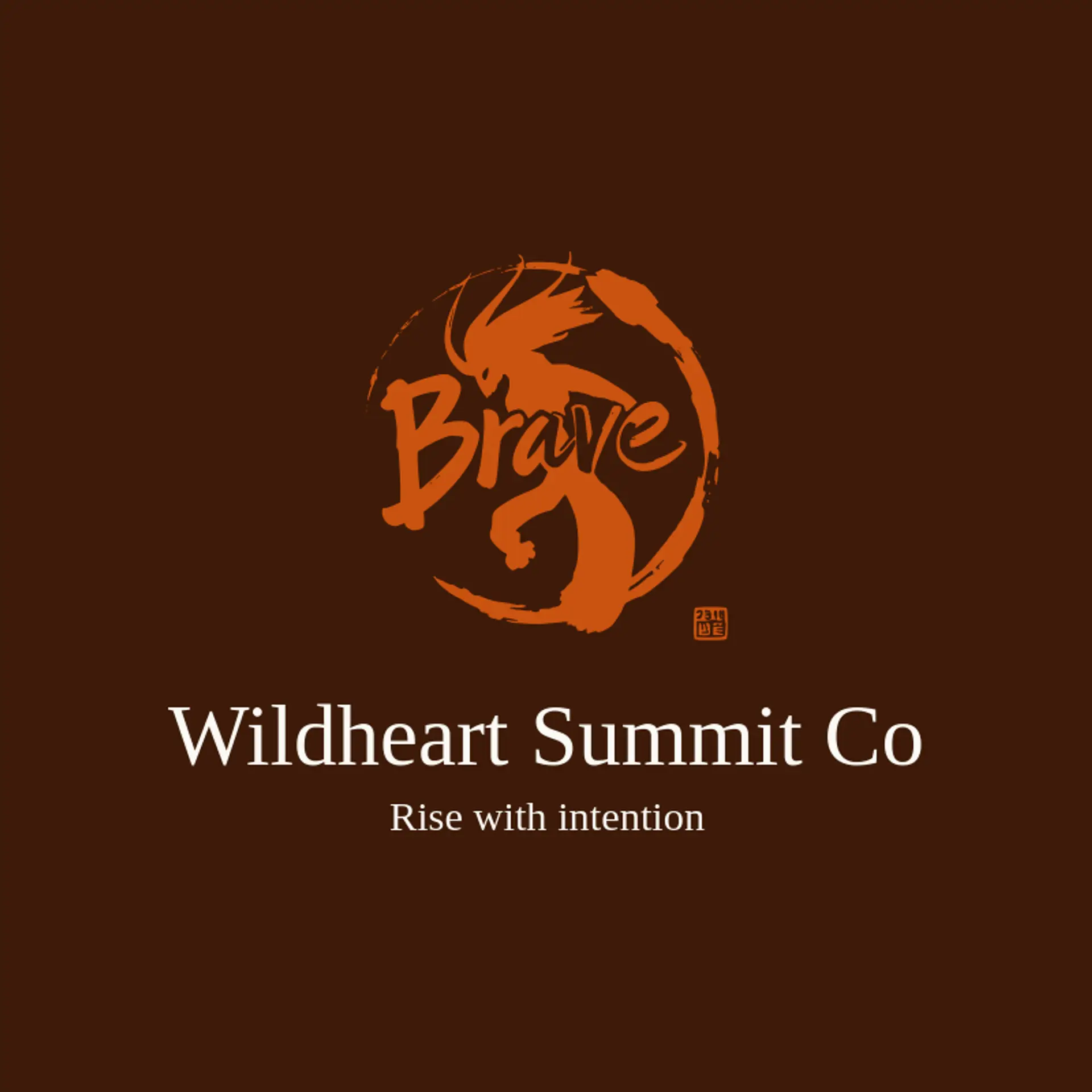 Wildheart Summit Co logo for brave