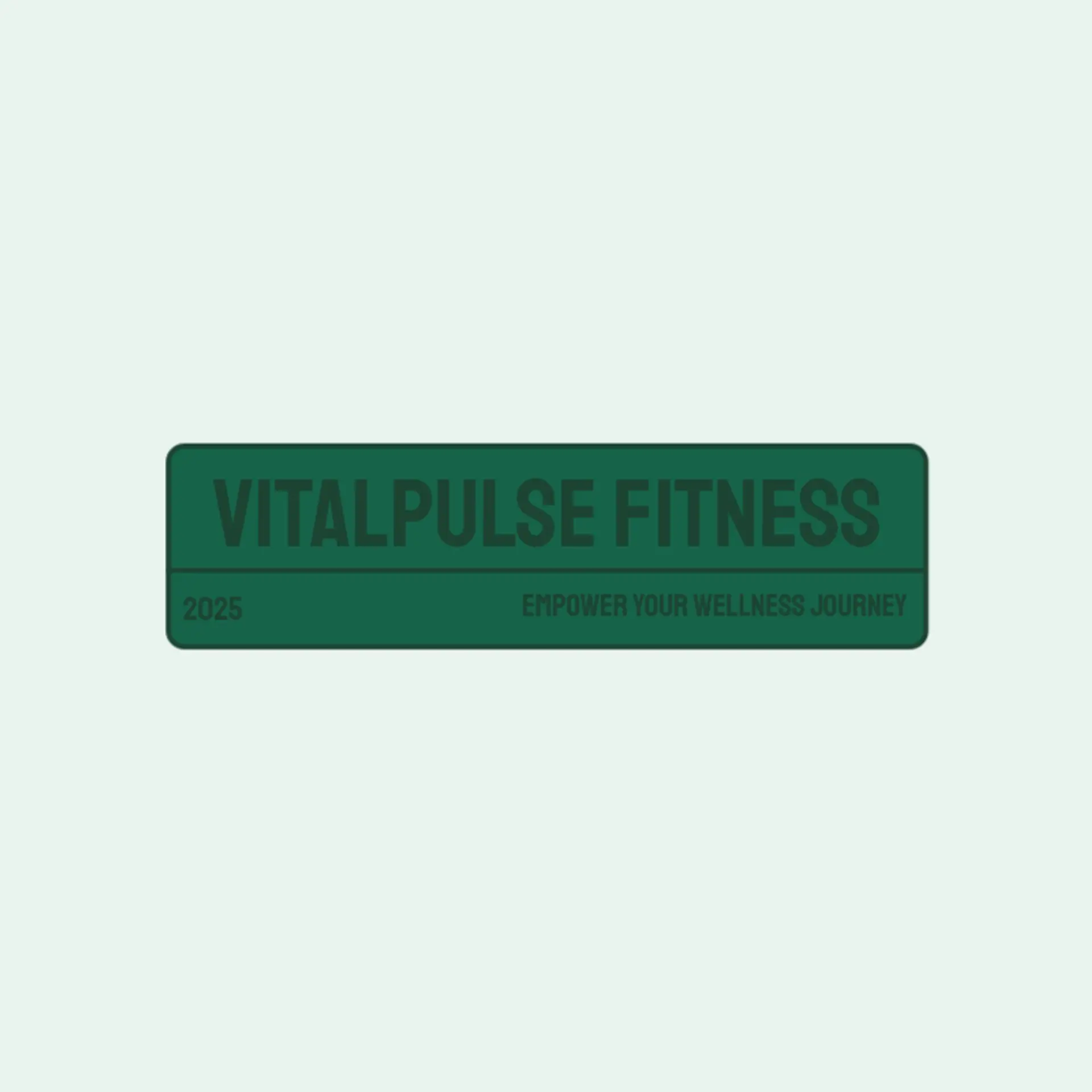 VitalVibe logo for health fitness