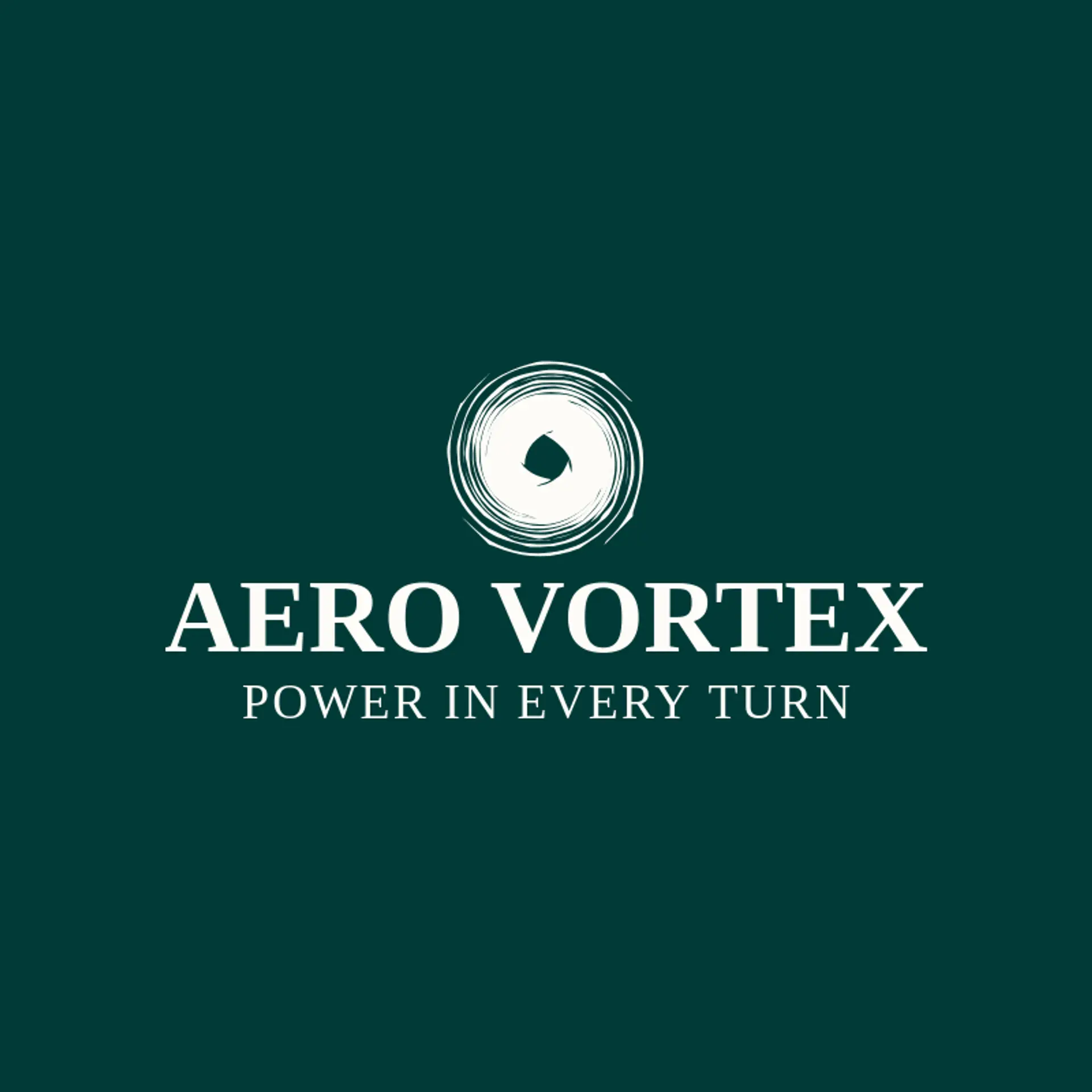 Aero Vortex logo for vortex