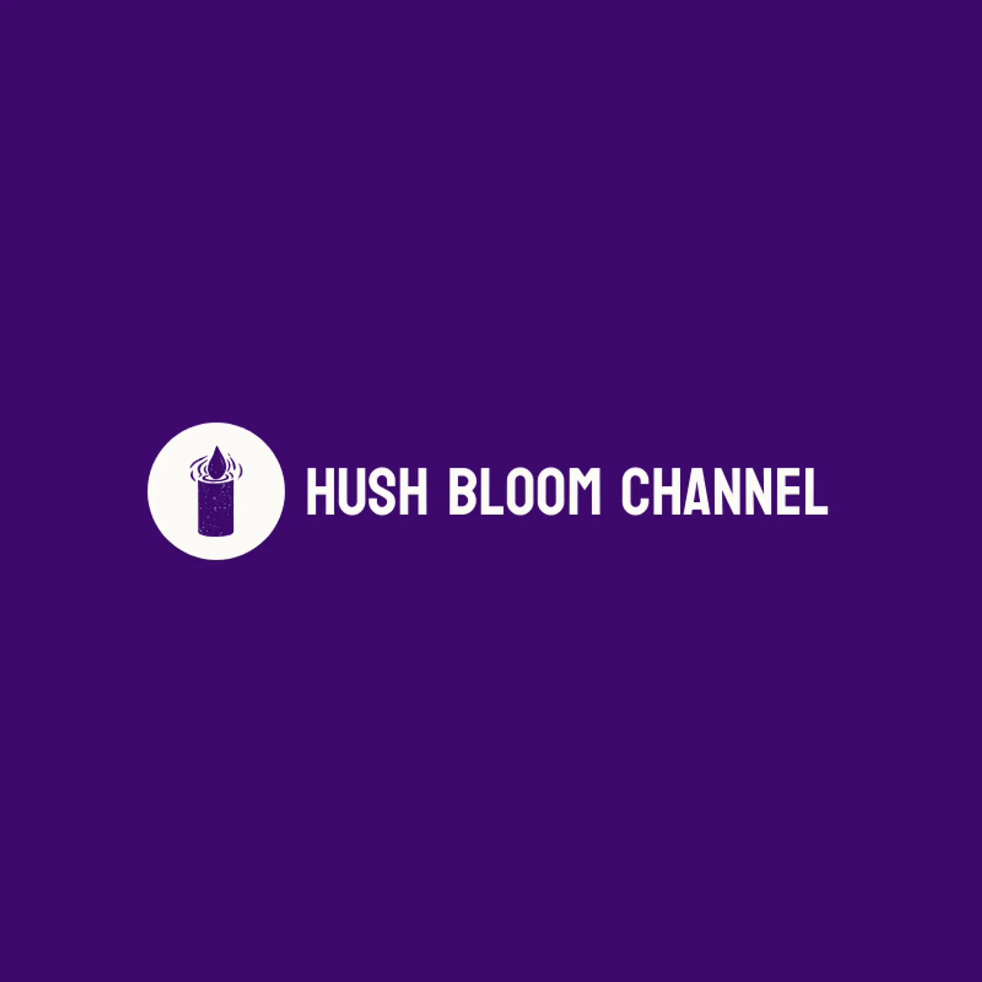 Hush Bloom Channel logo for asmr