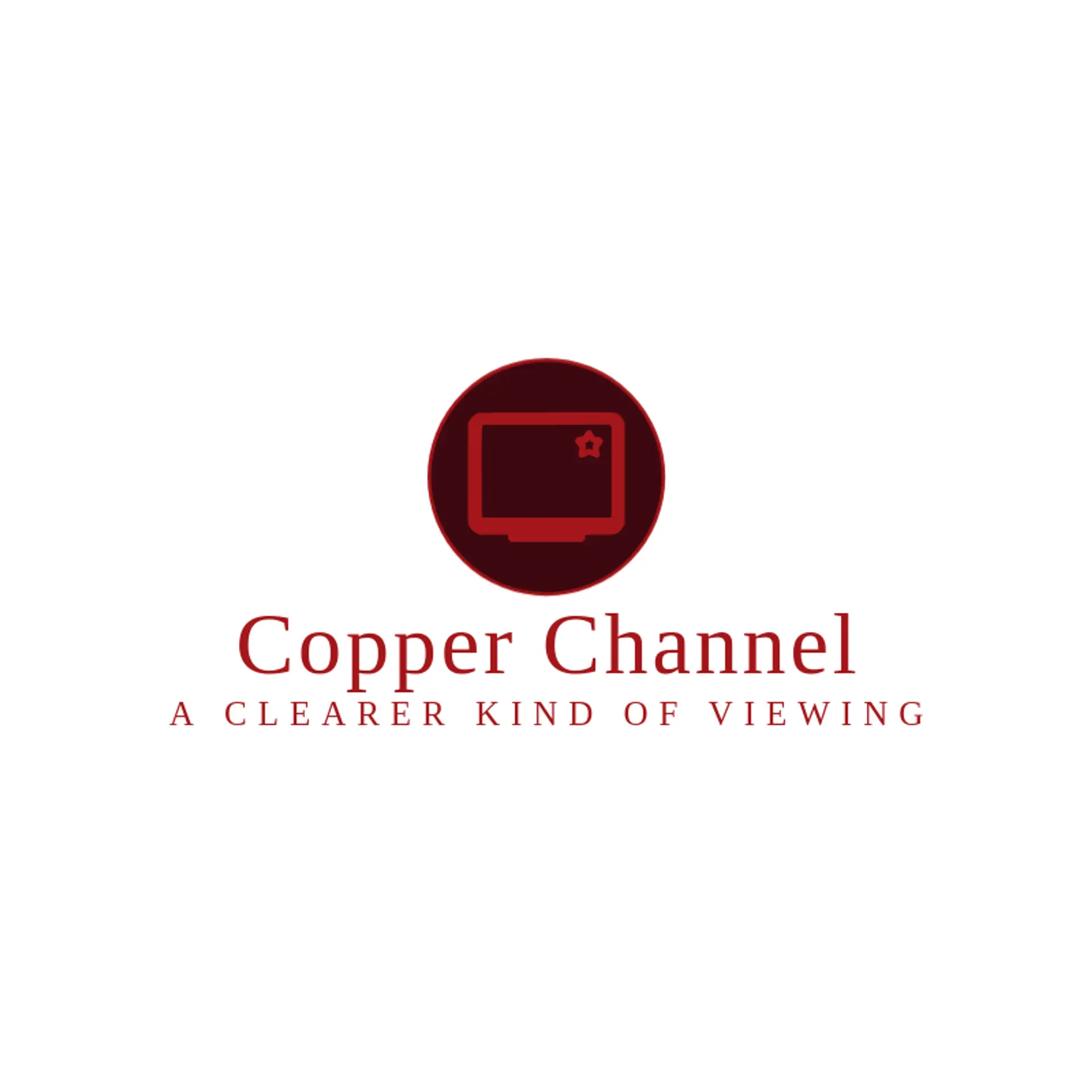Copper Channel logo for television