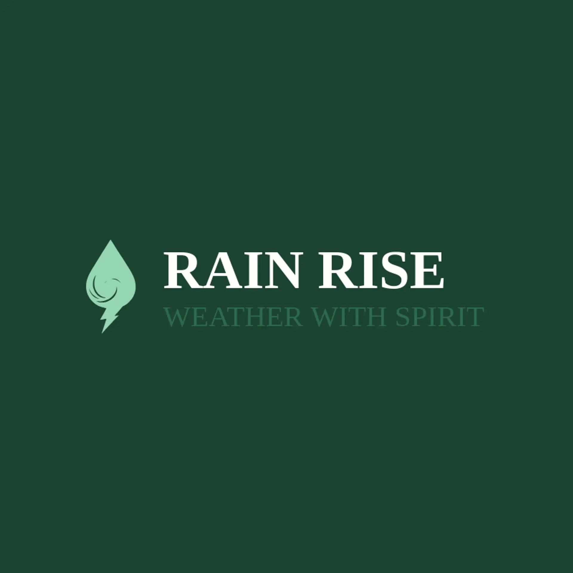 Rain Rise logo for tornado