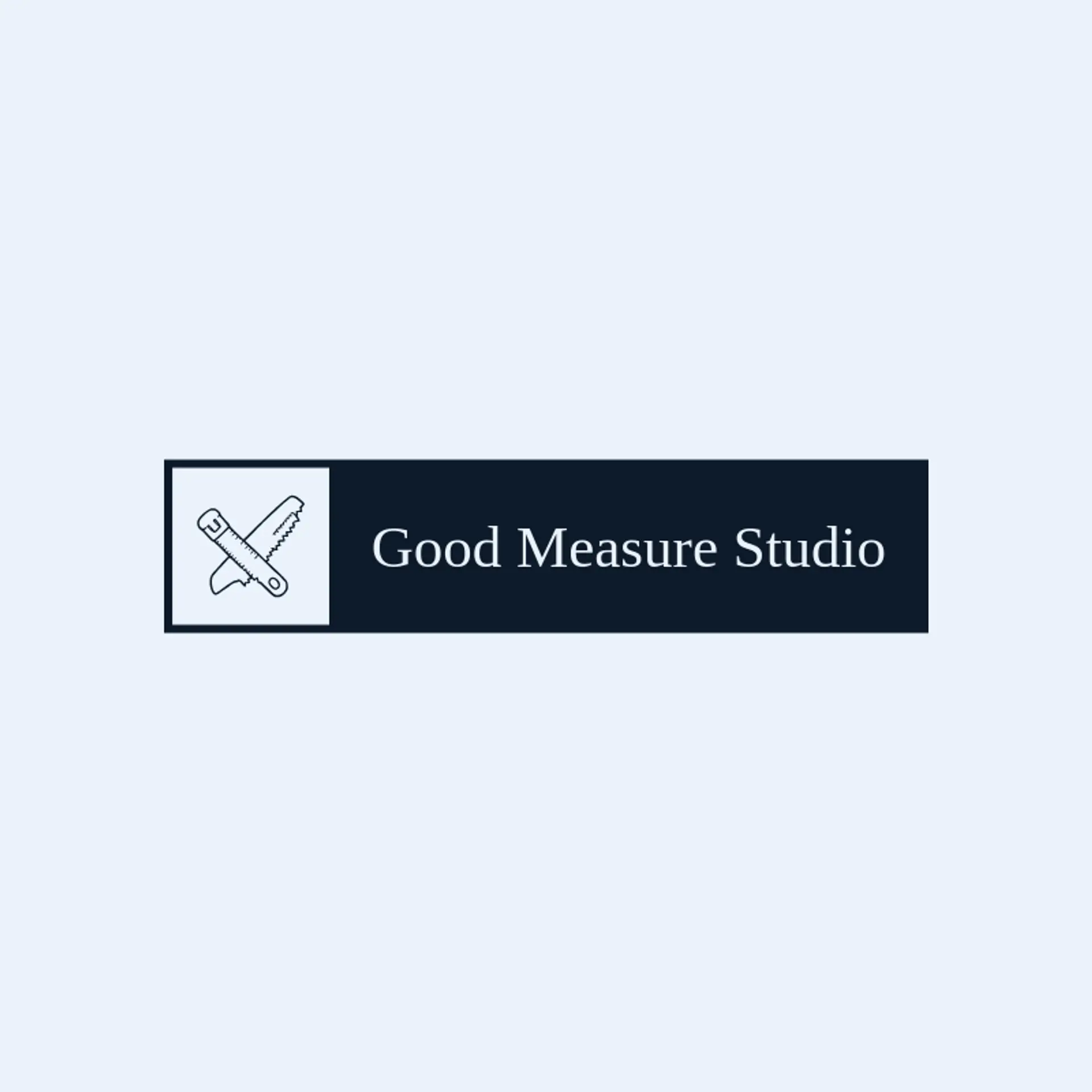 Good Measure Studio logo for workshop