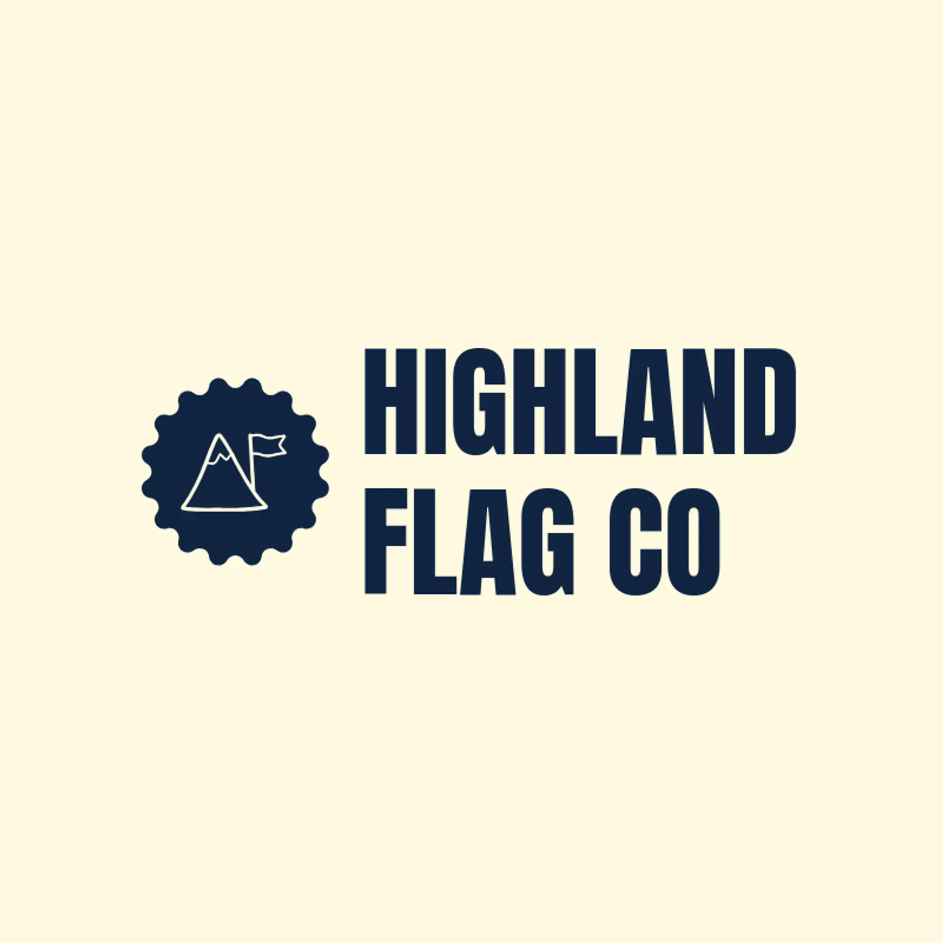 Highland Flag Co logo for flag