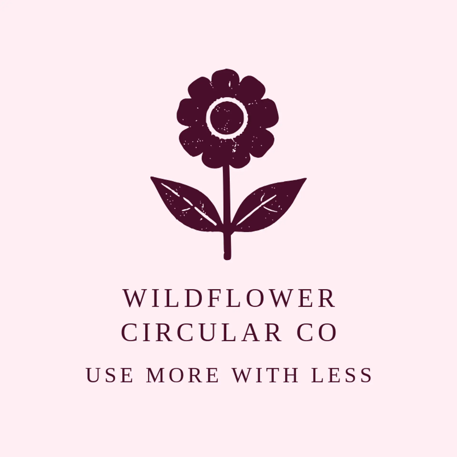 Wildflower Circular Co logo for sustainability