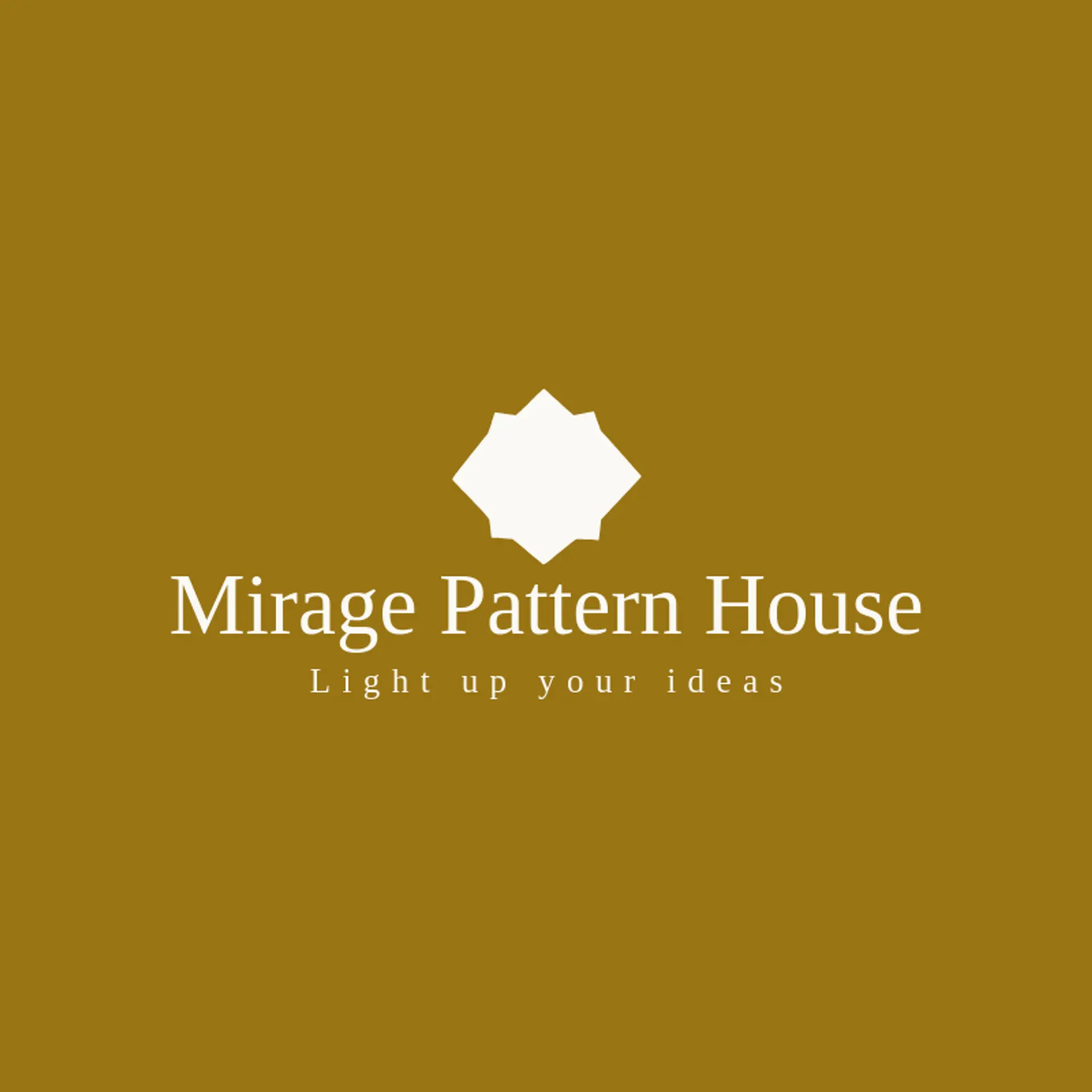 Mirage Pattern House logo for kaleidoscope