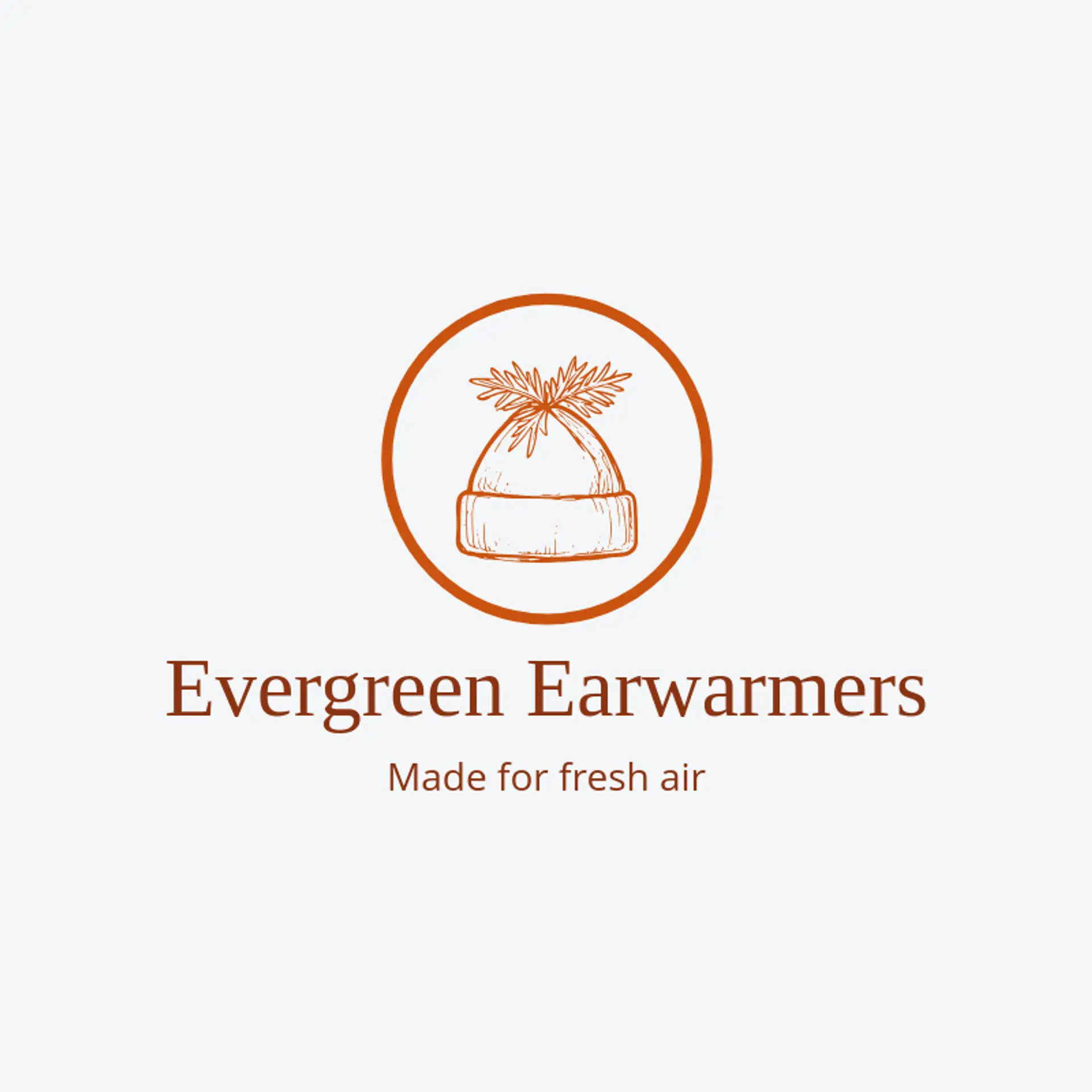 Evergreen Earwarmers logo for beanie