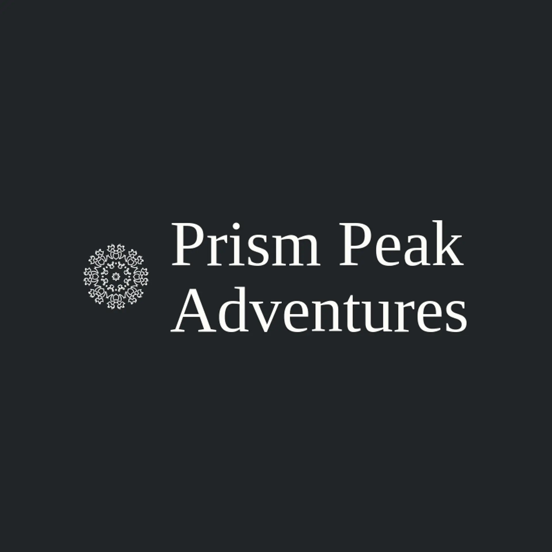 Prism Peak Adventures logo for rays