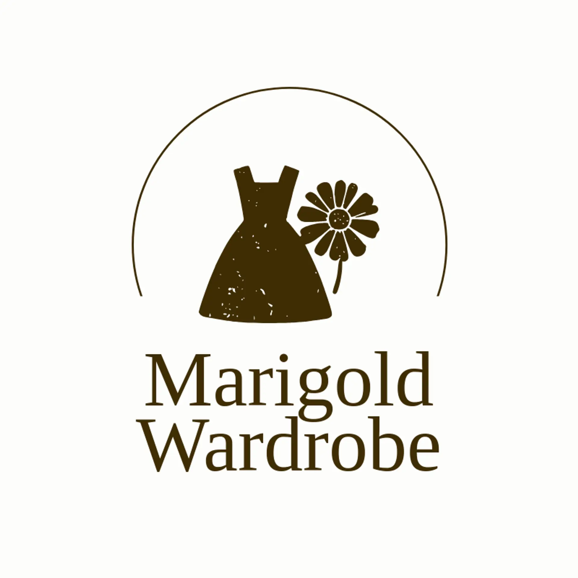 Marigold Wardrobe logo for dress
