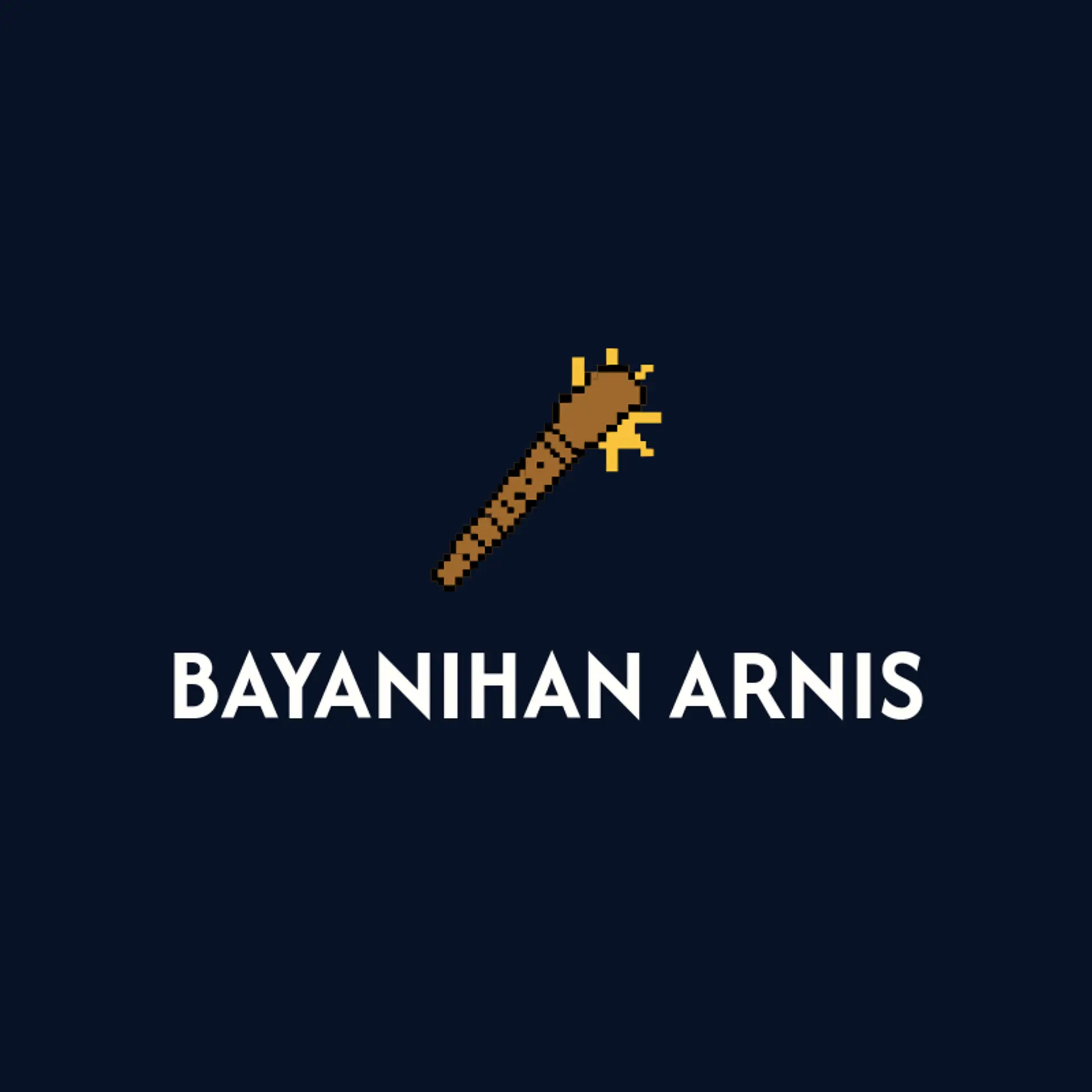 Bayanihan Arnis logo for arnis